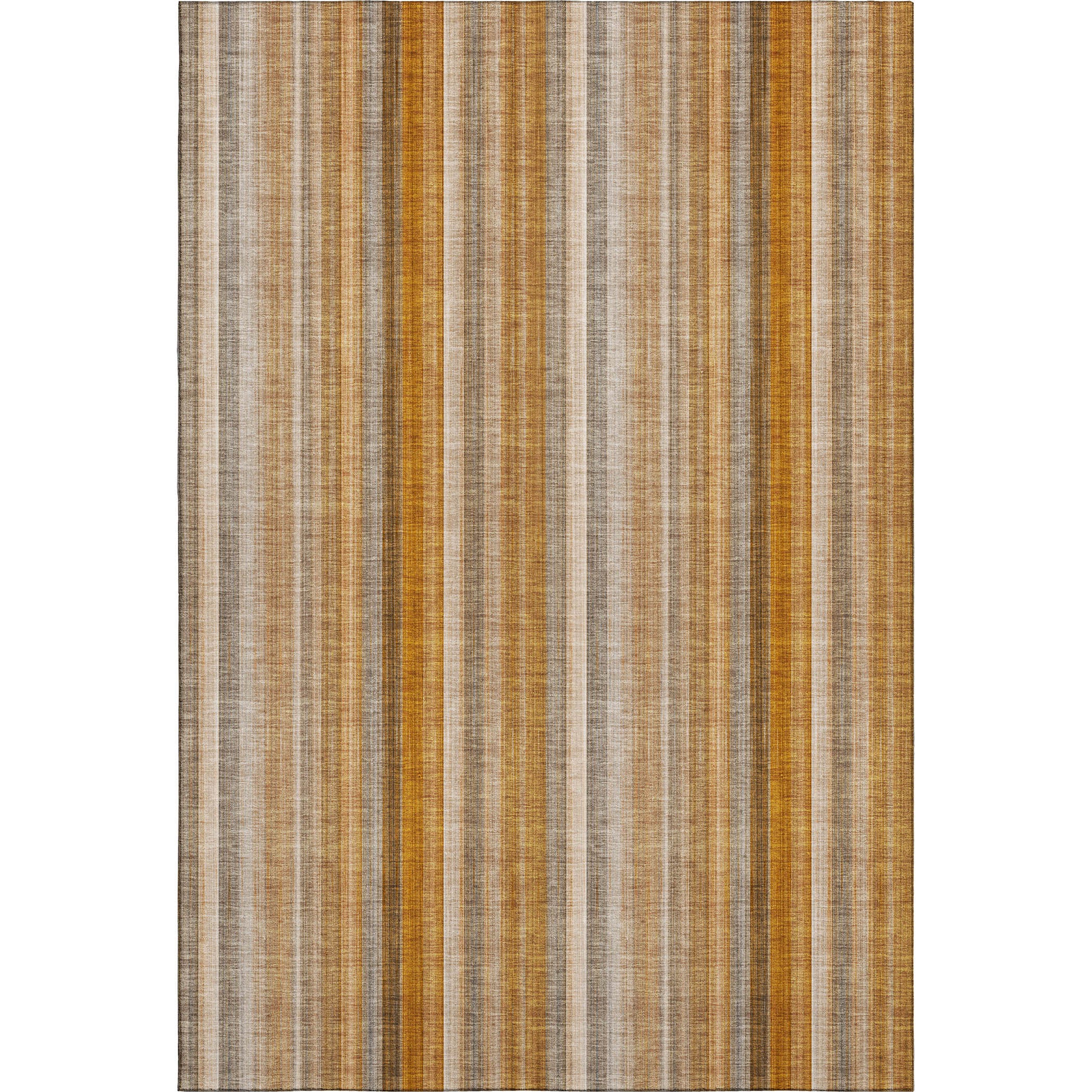 Siena Machine Washable Transitional Paprika Orange Rug 2'6" x 3'10" #shape_Rectangle