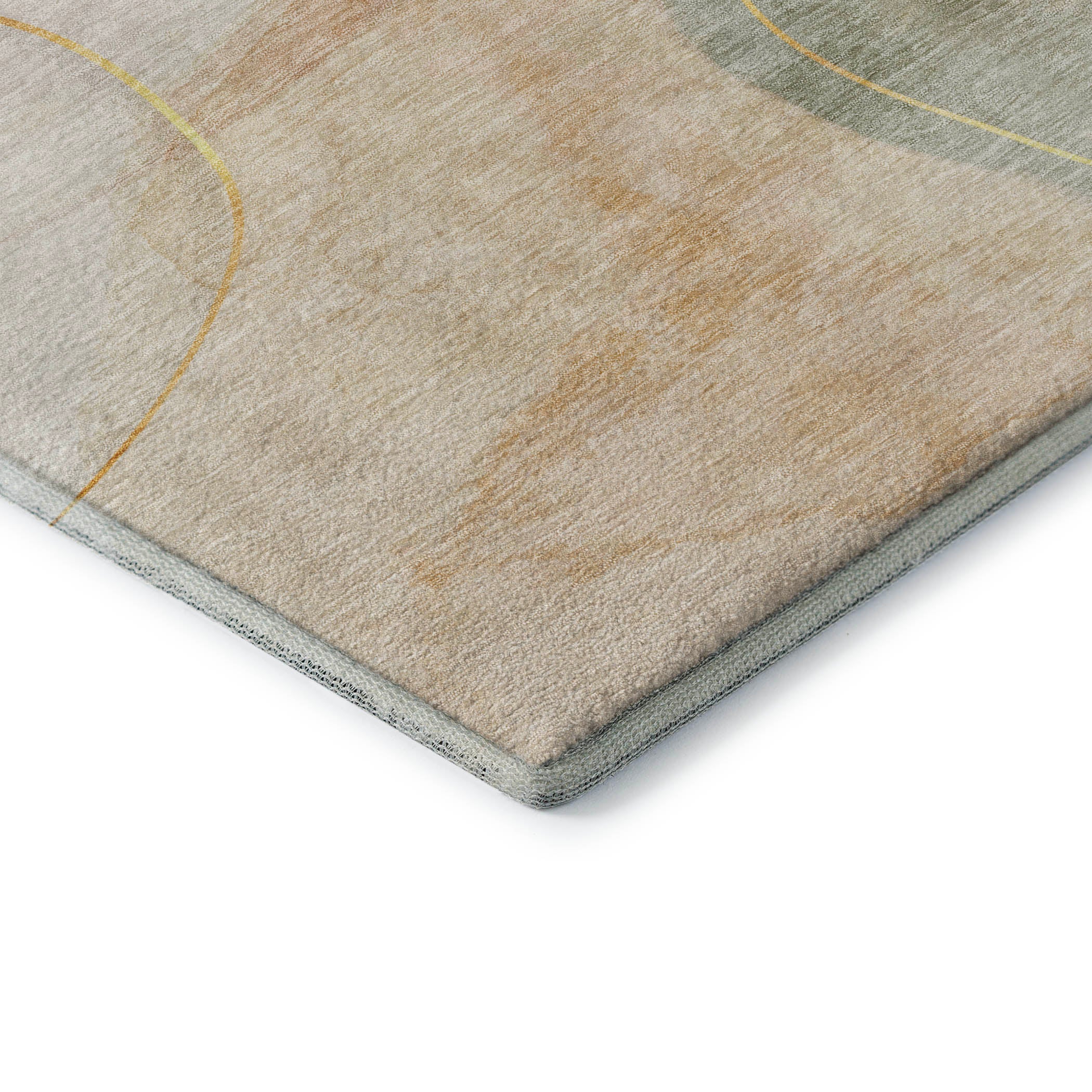 Reykjavik Machine Washable Transitional Beige Brown Rug 1'8" x 2'6" #shape_Rectangle