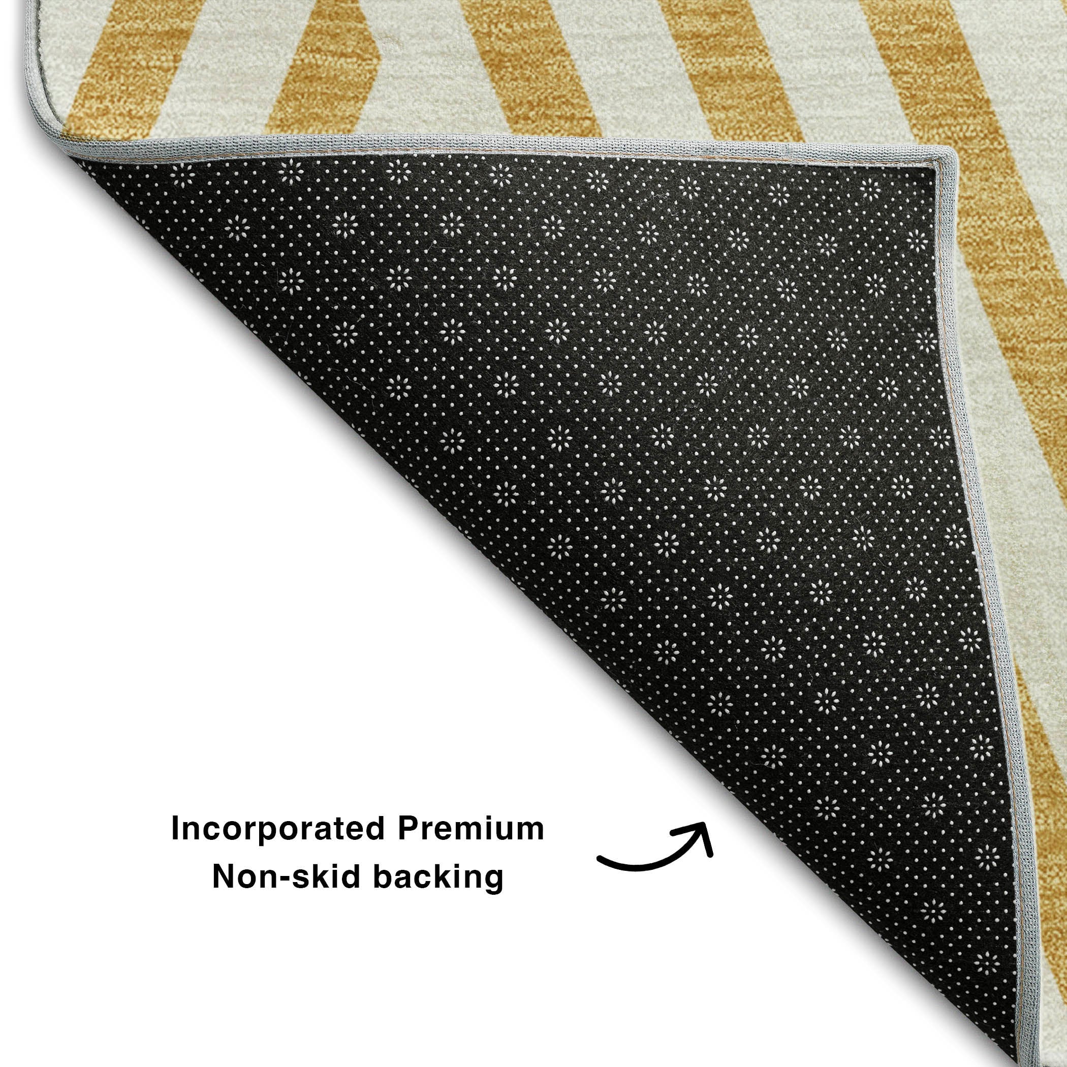 Oaxaca Machine Washable Transitional Gold Rug 1'8" x 2'6" #shape_Rectangle