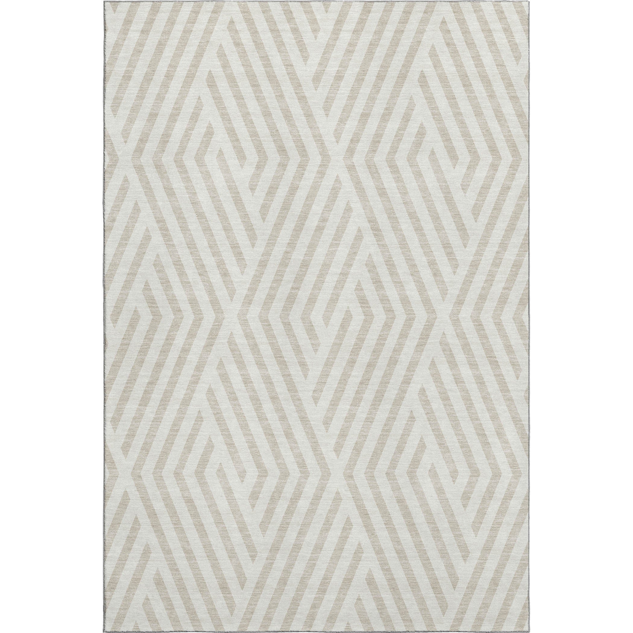 Oaxaca Machine Washable Transitional Ivory Rug 2'6" x 3'10" #shape_Rectangle