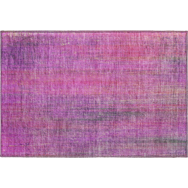 Budapest Machine Washable Transitional Lilac Purple Rug 1'8" x 2'6"