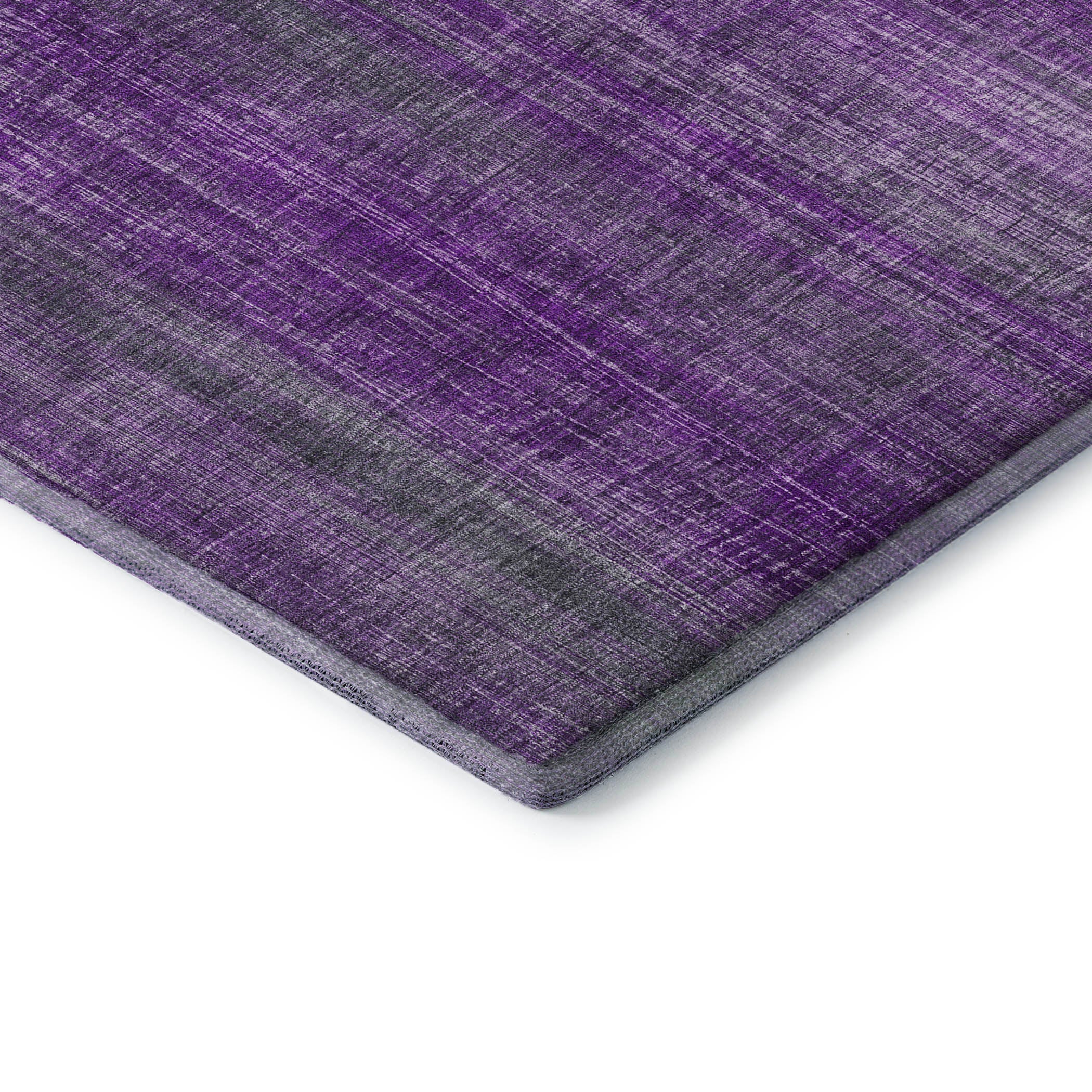 Budapest Machine Washable Transitional Purple Rug 1'8" x 2'6" #shape_Rectangle