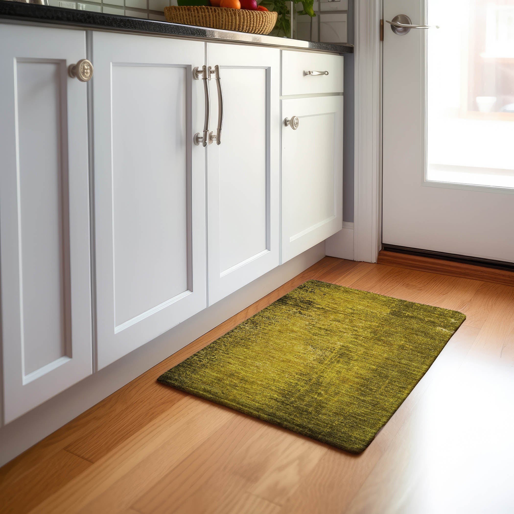 Jaipur Machine Washable Transitional Gold Rug 1'8" x 2'6" #shape_Rectangle