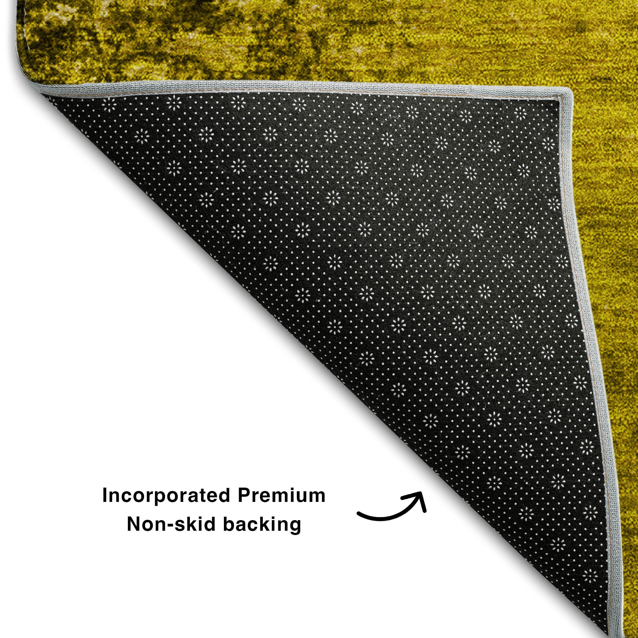 Jaipur Machine Washable Transitional Gold Rug 1'8" x 2'6" #shape_Rectangle