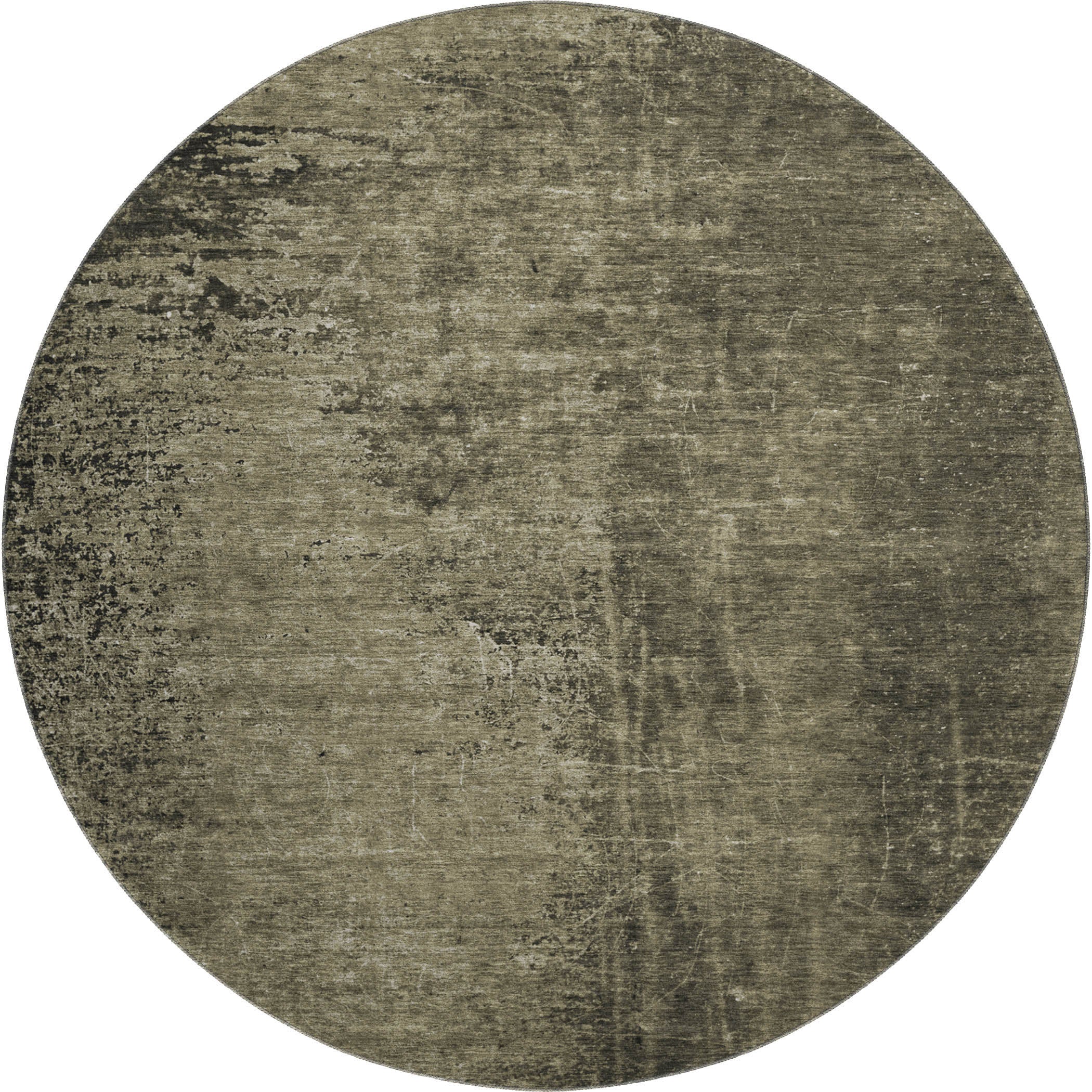Jaipur Machine Washable Transitional Gray Rug 8' x 8' #shape_Round