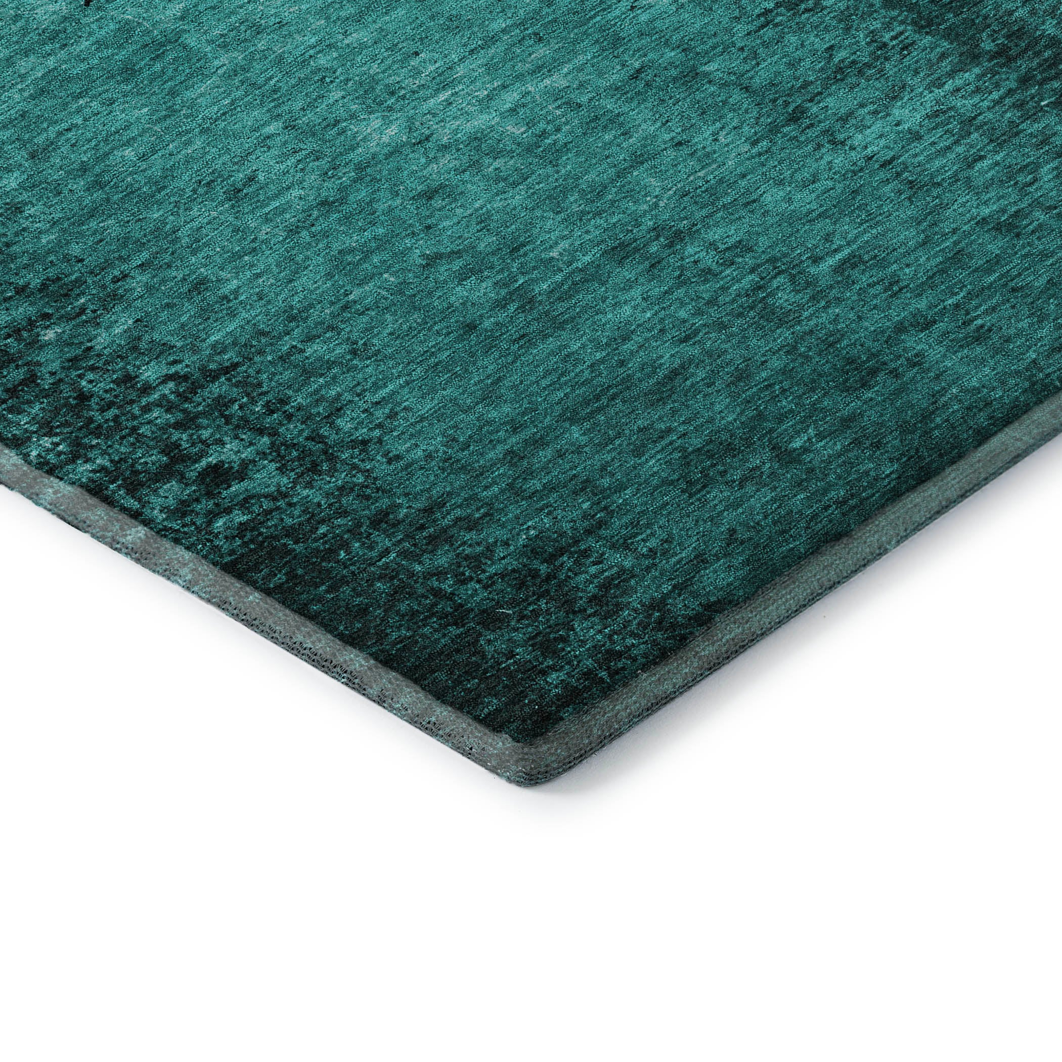 Jaipur Machine Washable Transitional Teal Rug 1'8" x 2'6" #shape_Rectangle