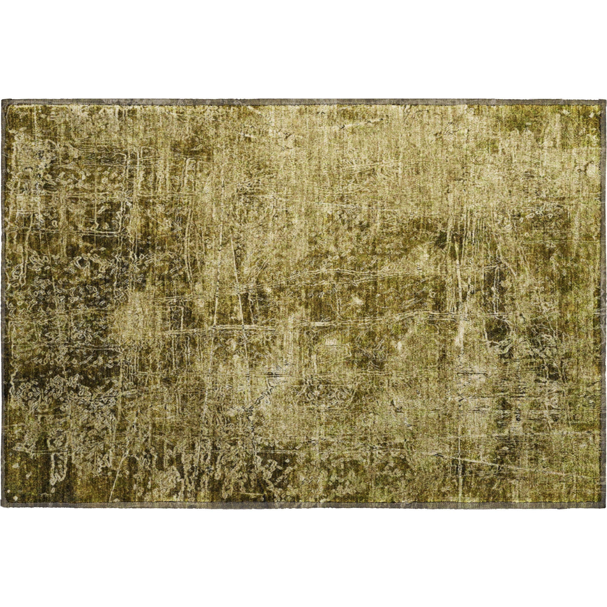 Bergen Machine Washable Transitional Brown Rug 1'8" x 2'6" #shape_Rectangle