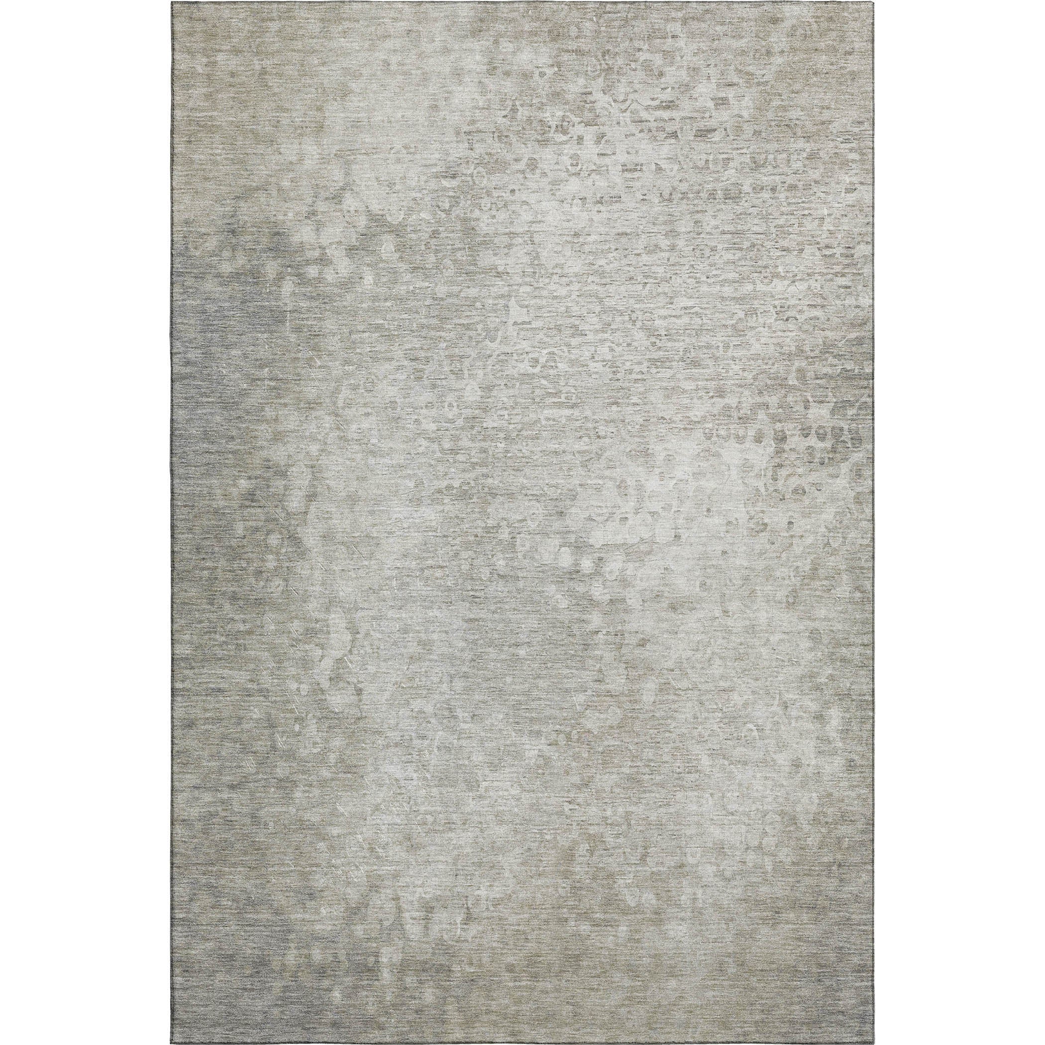 Kotor Machine Washable Transitional Beige Brown Rug 2'6" x 3'10" #shape_Rectangle