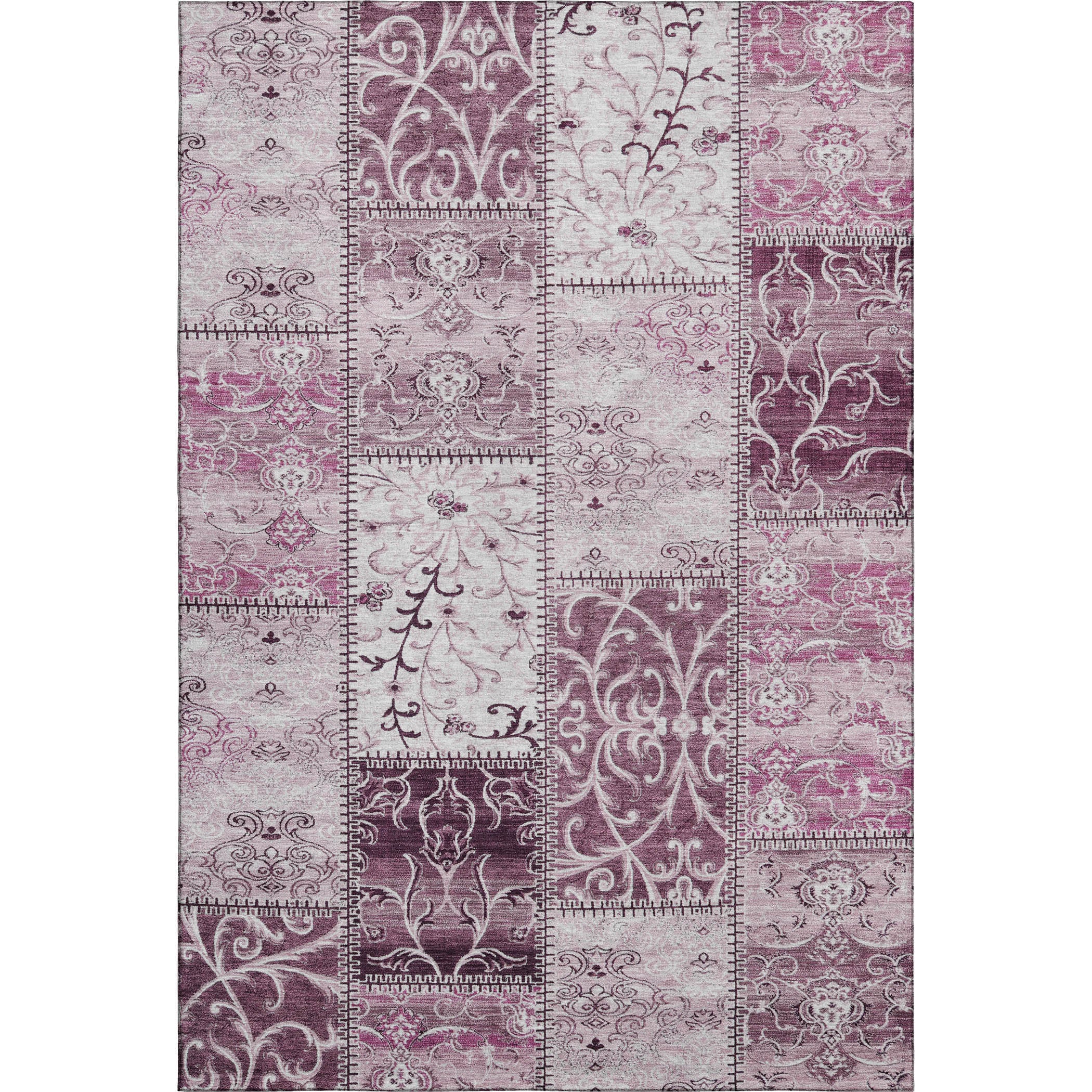 Jaipur Machine Washable Transitional Burgundy Red Rug 2'6" x 3'10" #shape_Rectangle