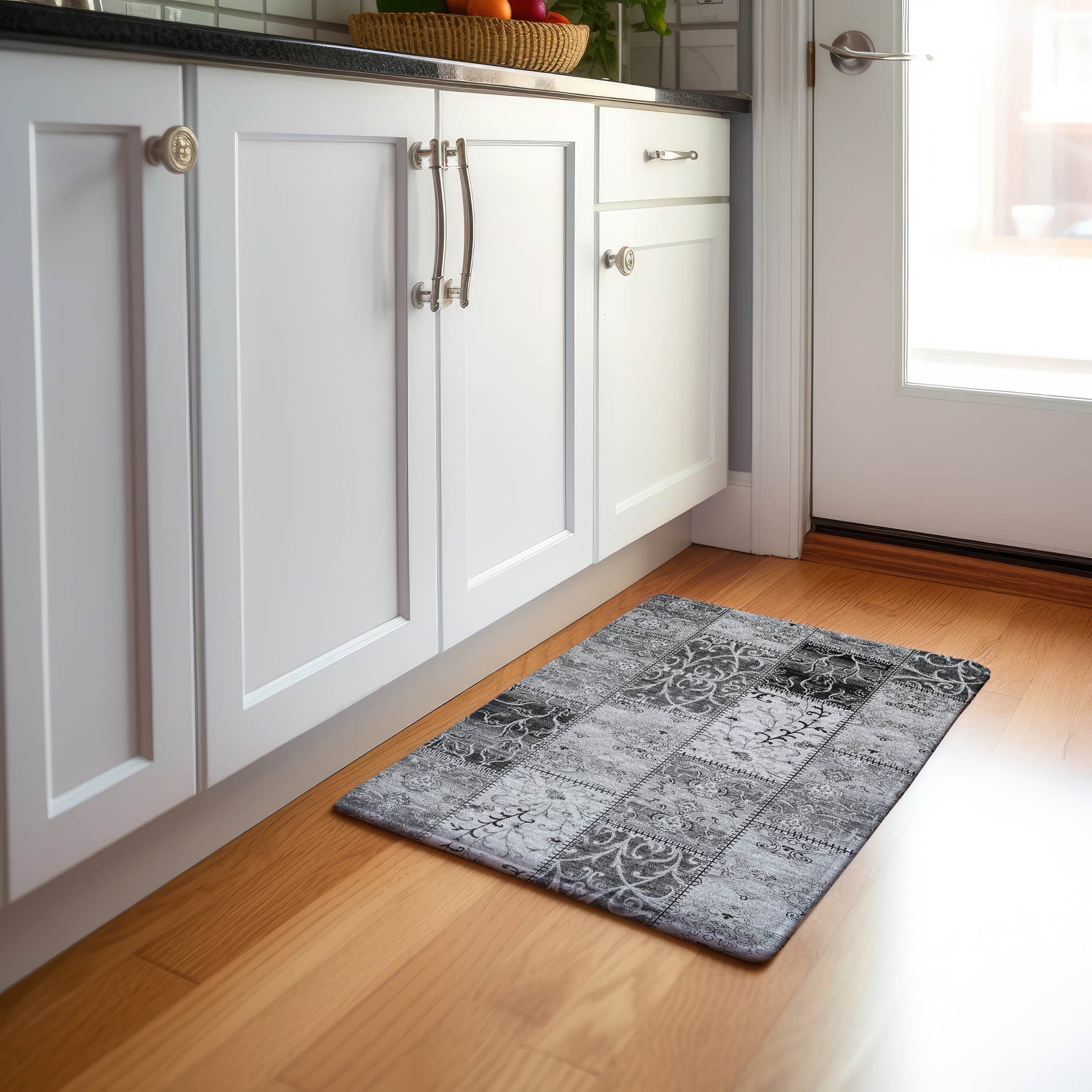 Jaipur Machine Washable Transitional Gray Rug 1'8" x 2'6" #shape_Rectangle