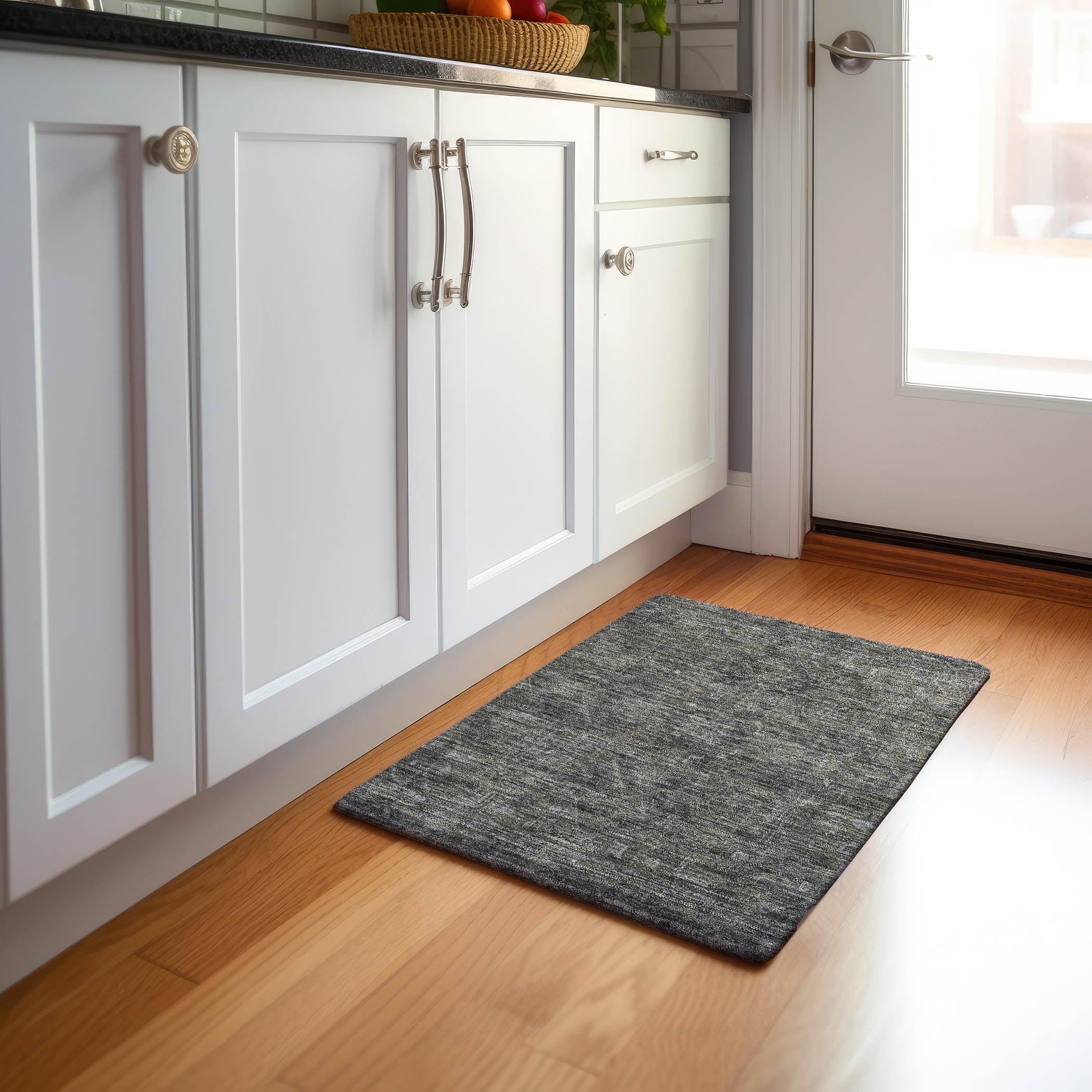Reykjavik Machine Washable Traditional Mocha Brown Rug 1'8" x 2'6" #shape_Rectangle