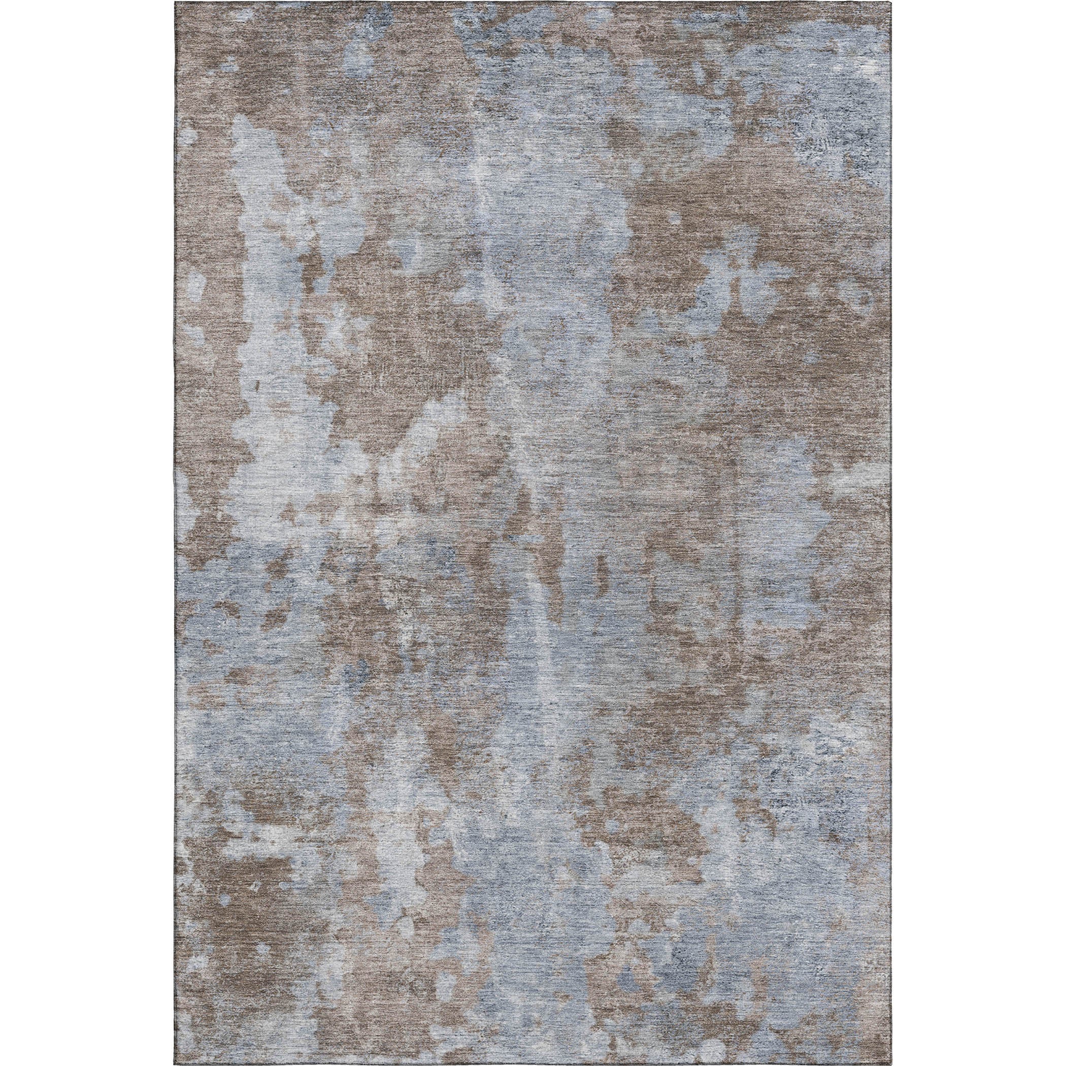 Hoi An Machine Washable Transitional Brown Rug 2'6" x 3'10" #shape_Rectangle