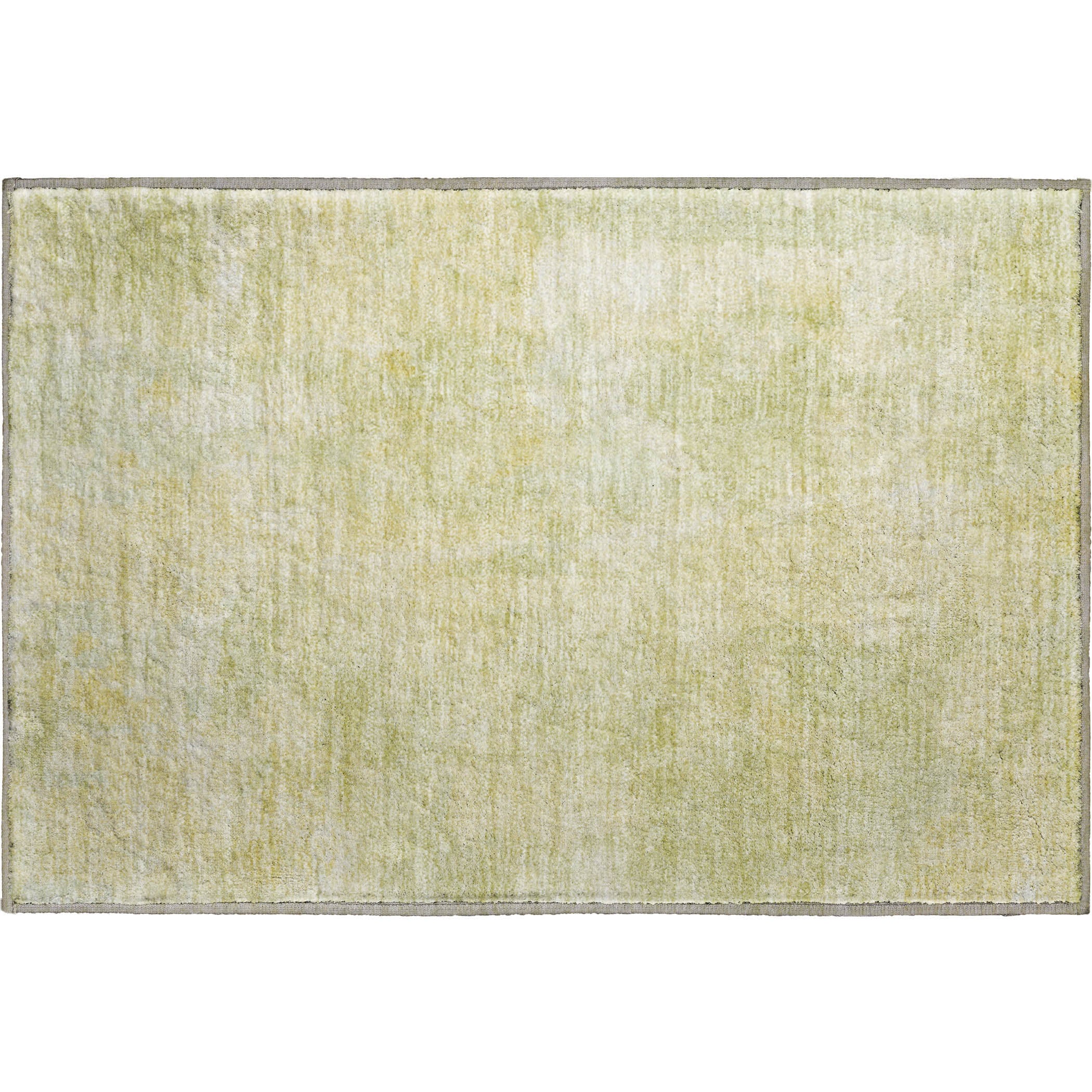 Hoi An Machine Washable Transitional Gold Rug 1'8" x 2'6" #shape_Rectangle