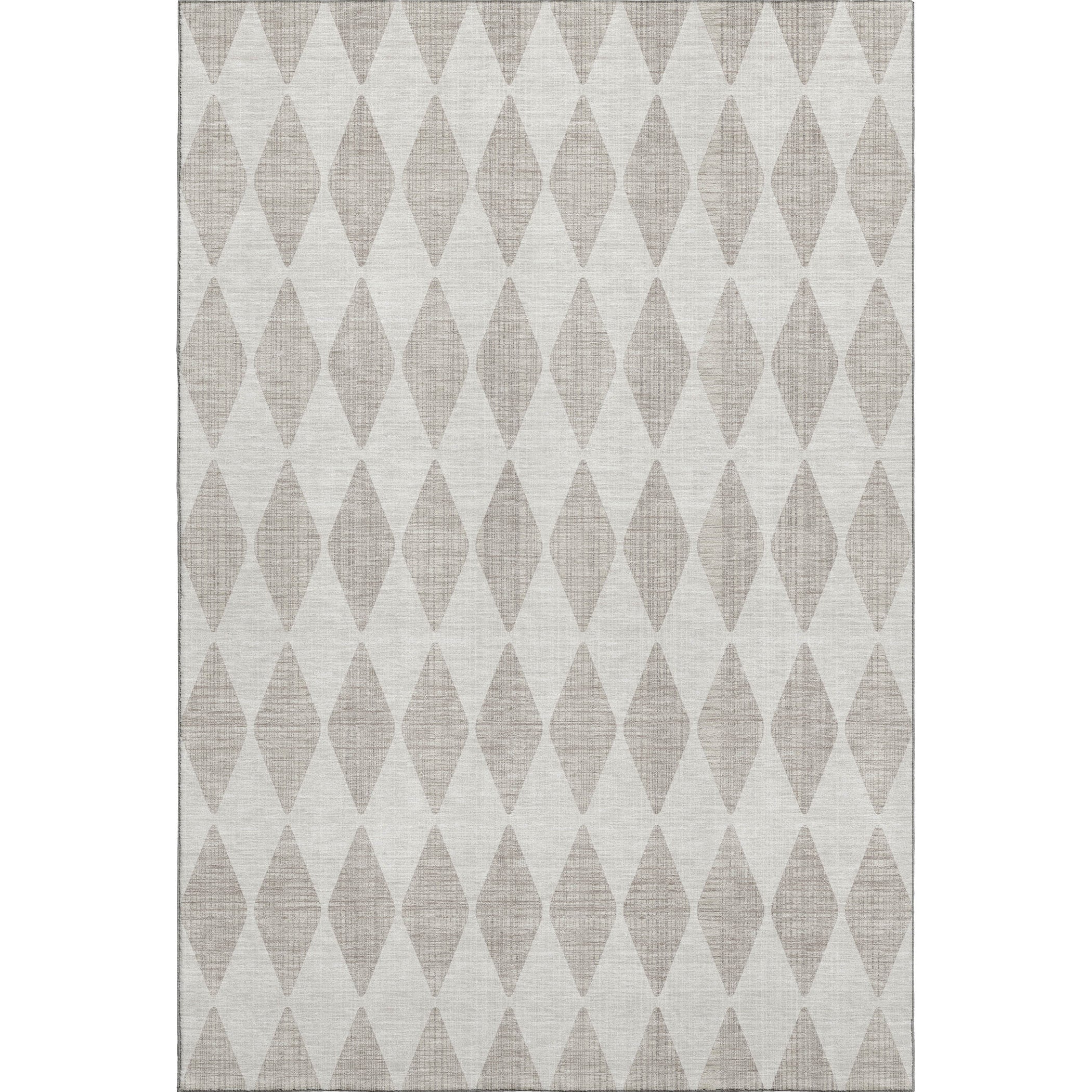 Vienna Machine Washable Transitional Beige Brown Rug 2'6" x 3'10" #shape_Rectangle
