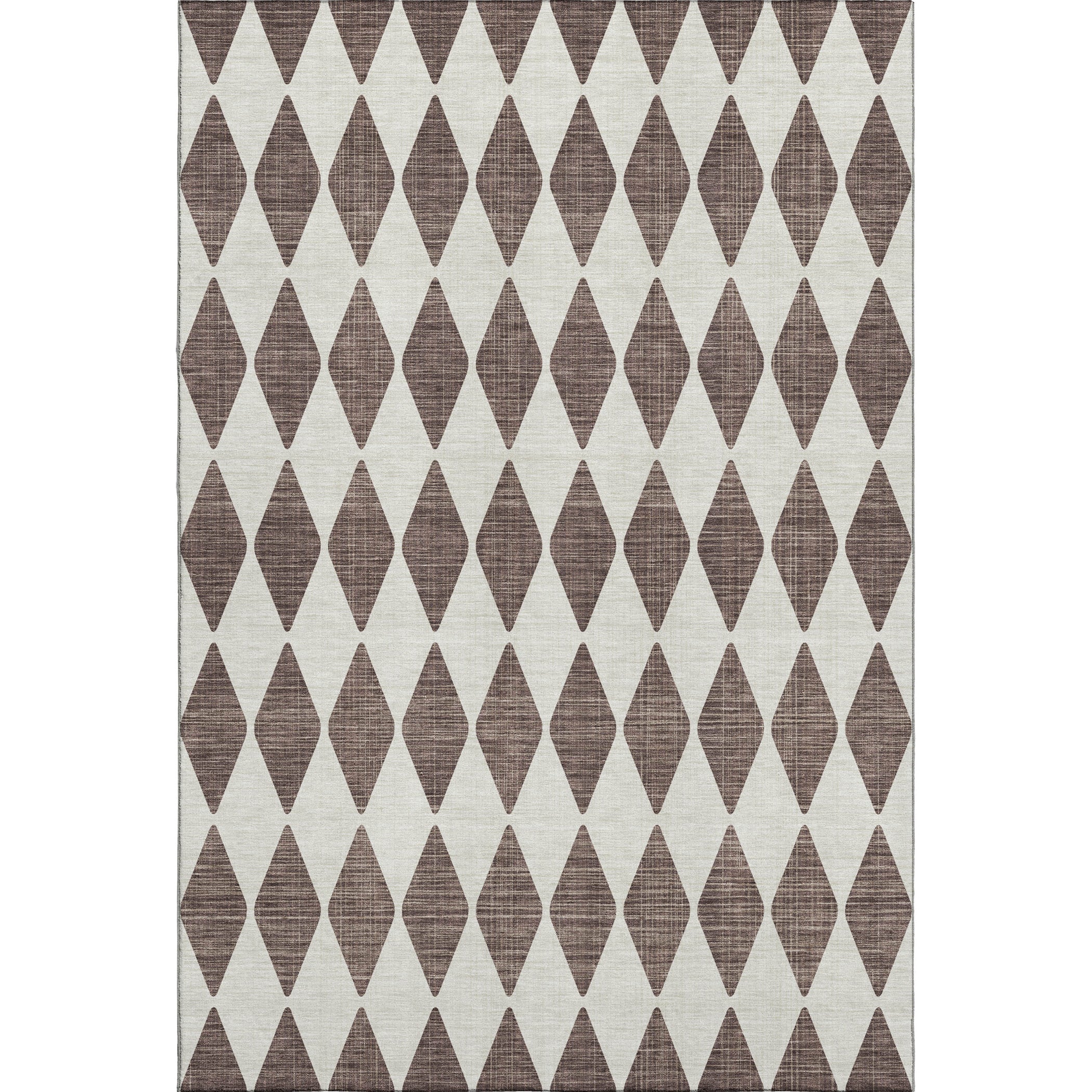 Vienna Machine Washable Transitional Brown Rug 2'6" x 3'10" #shape_Rectangle
