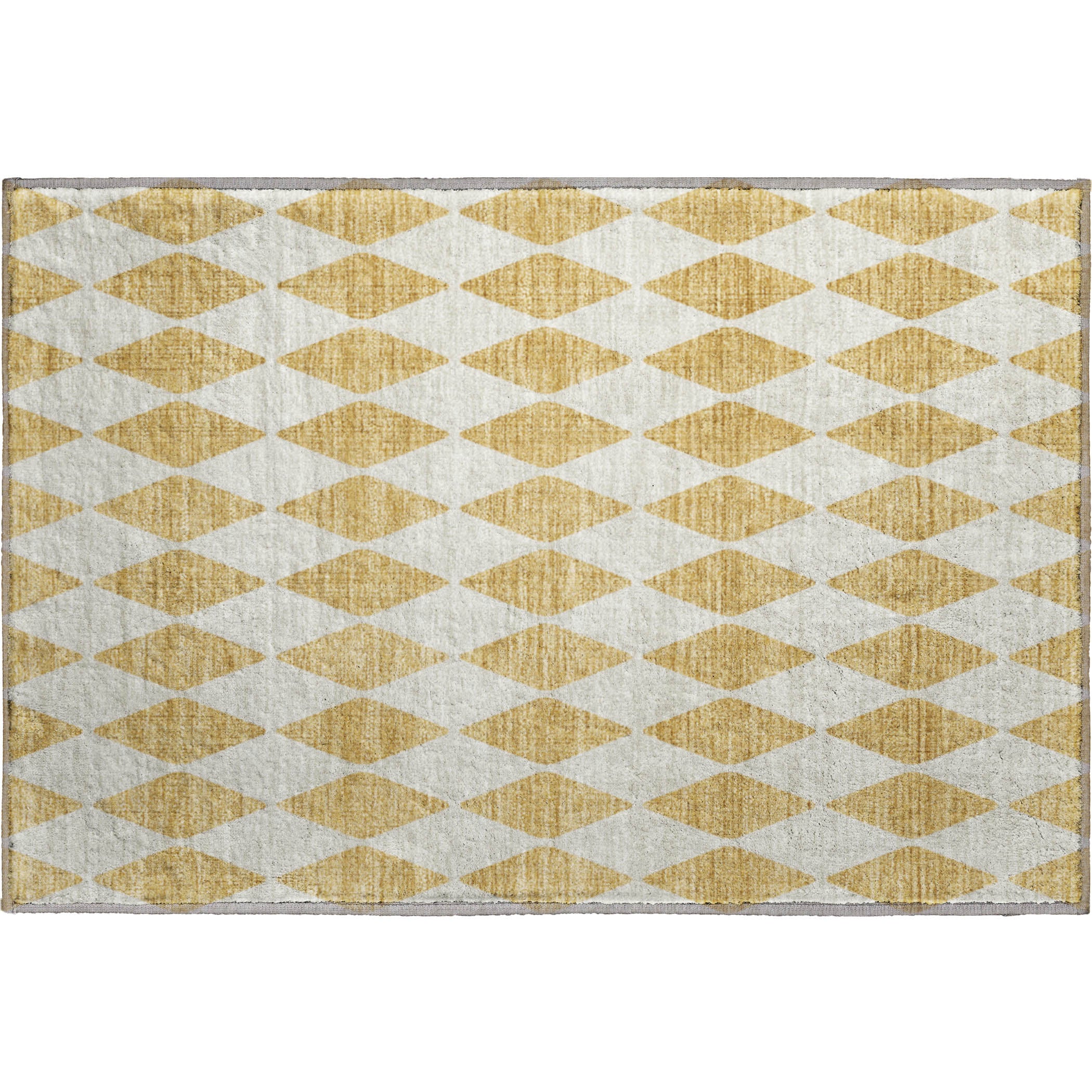 Vienna Machine Washable Transitional Gold Rug 1'8" x 2'6" #shape_Rectangle