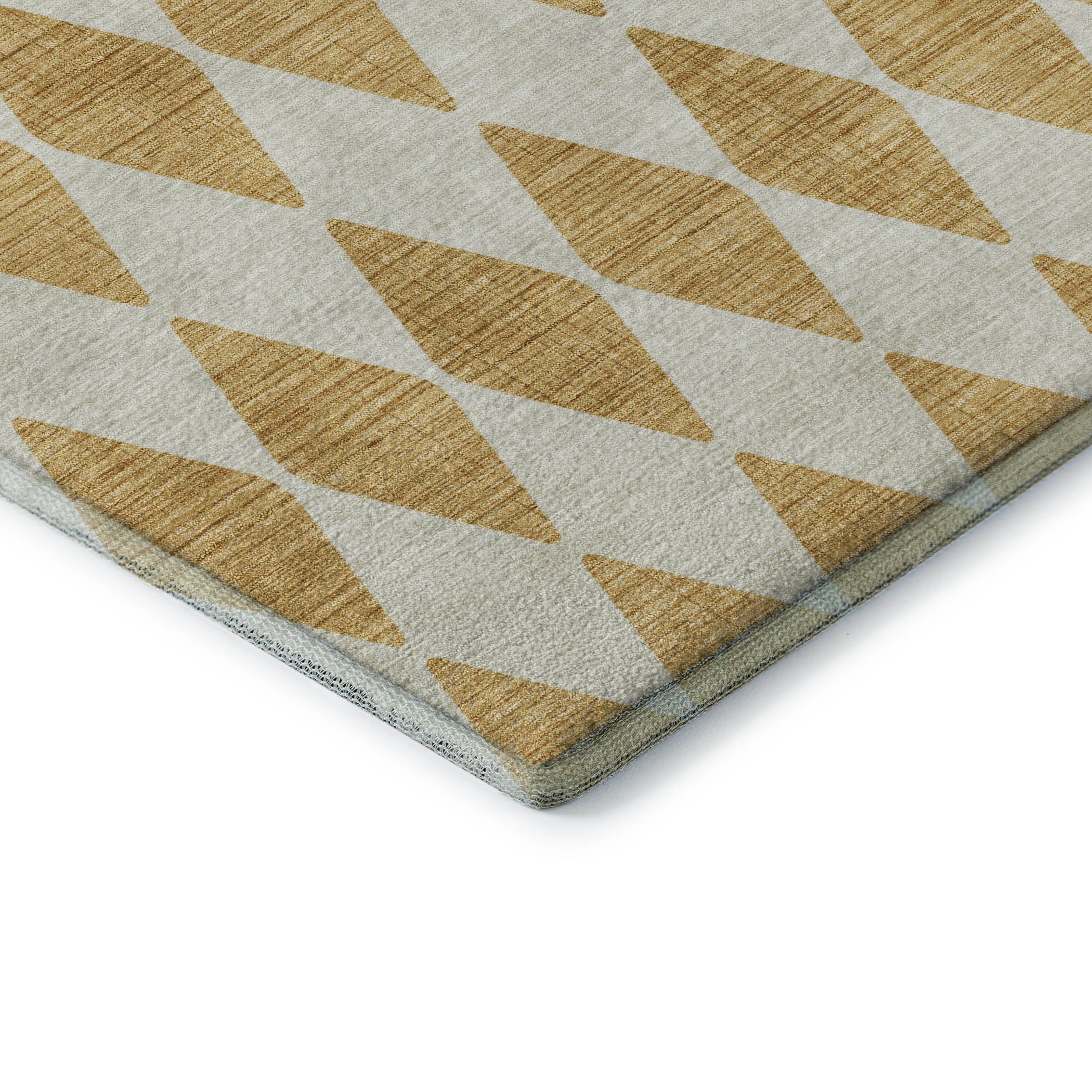 Vienna Machine Washable Transitional Gold Rug 1'8" x 2'6" #shape_Rectangle