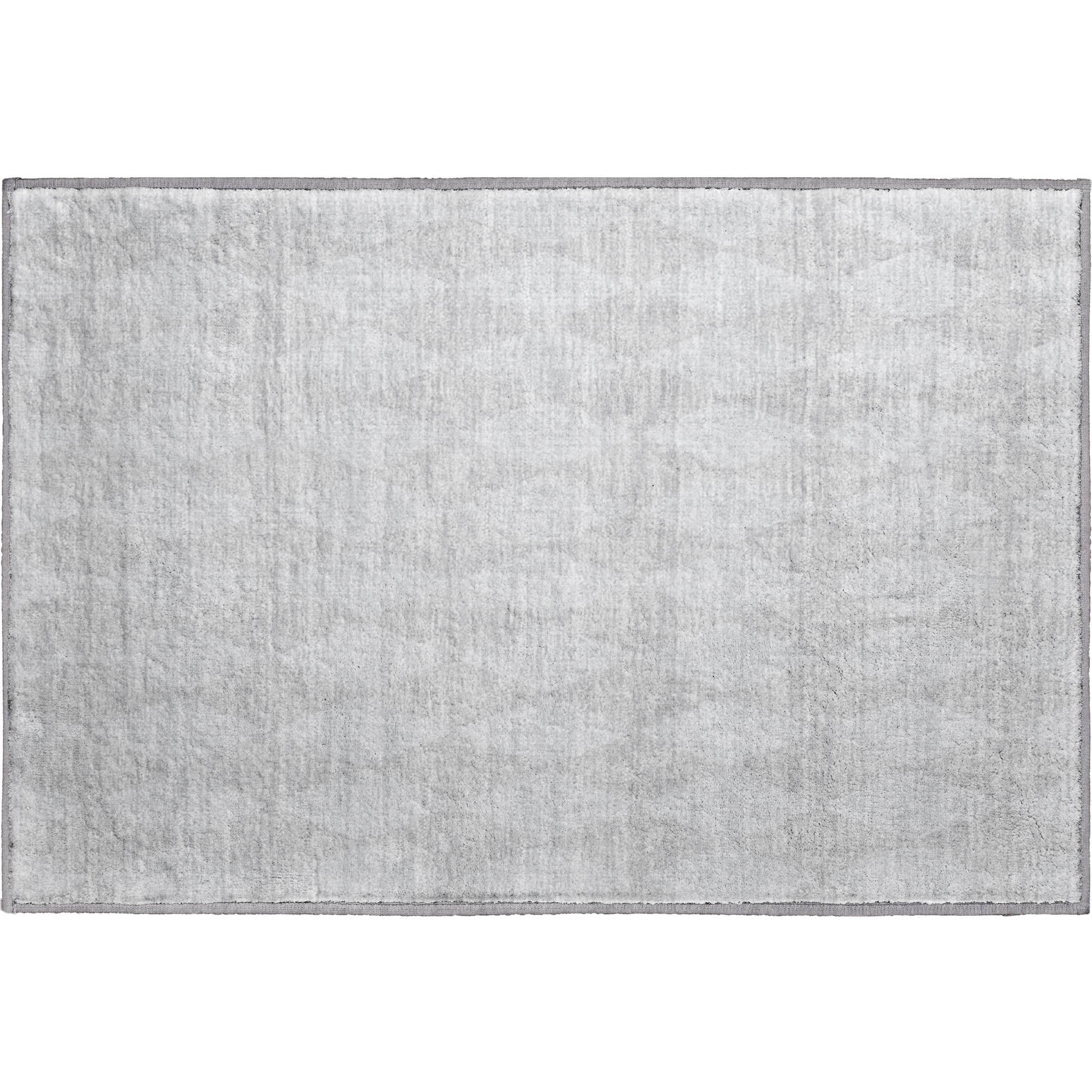 Vienna Machine Washable Transitional Pewter Gray Rug 1'8" x 2'6" #shape_Rectangle