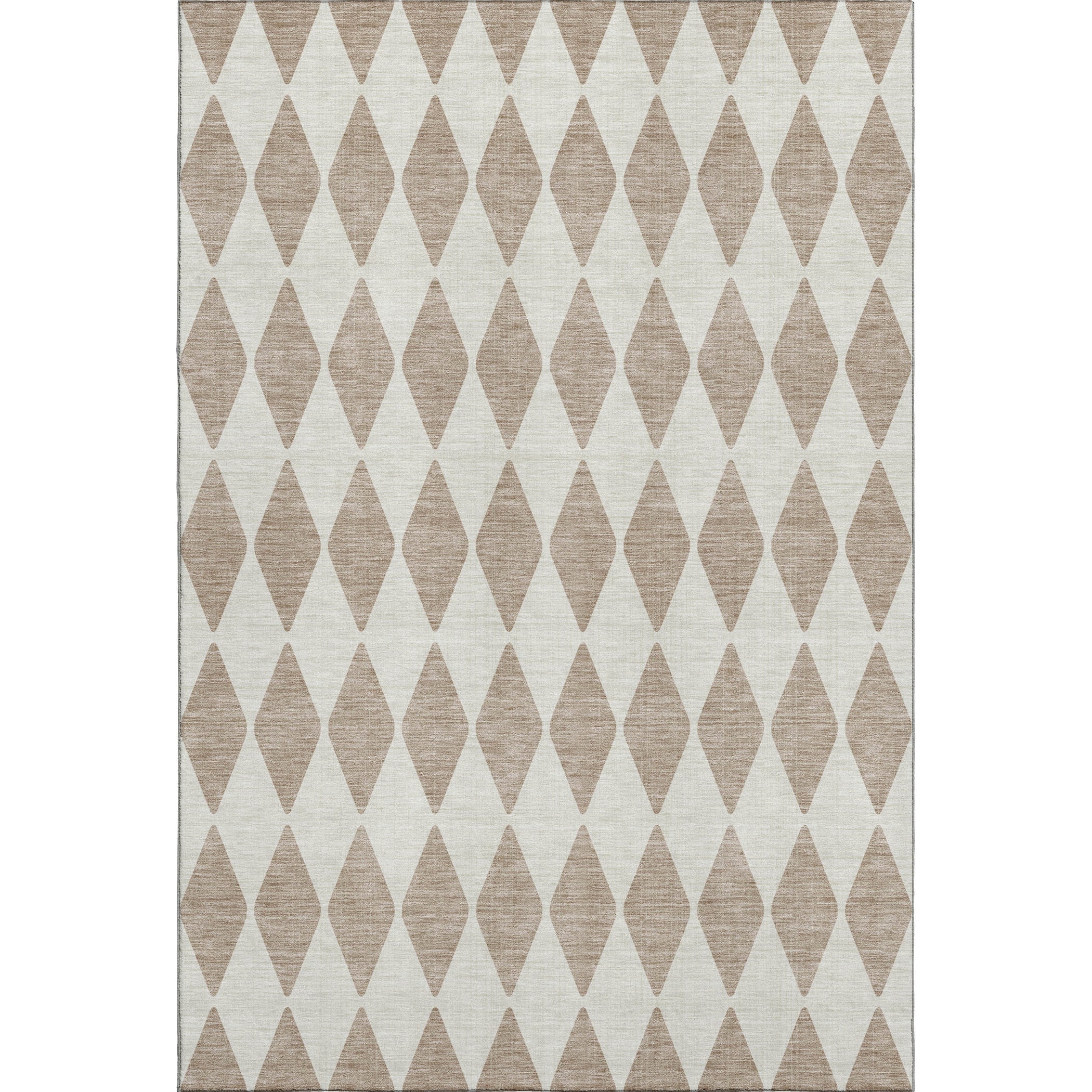 Vienna Machine Washable Transitional Taupe Brown Rug 2'6" x 3'10" #shape_Rectangle