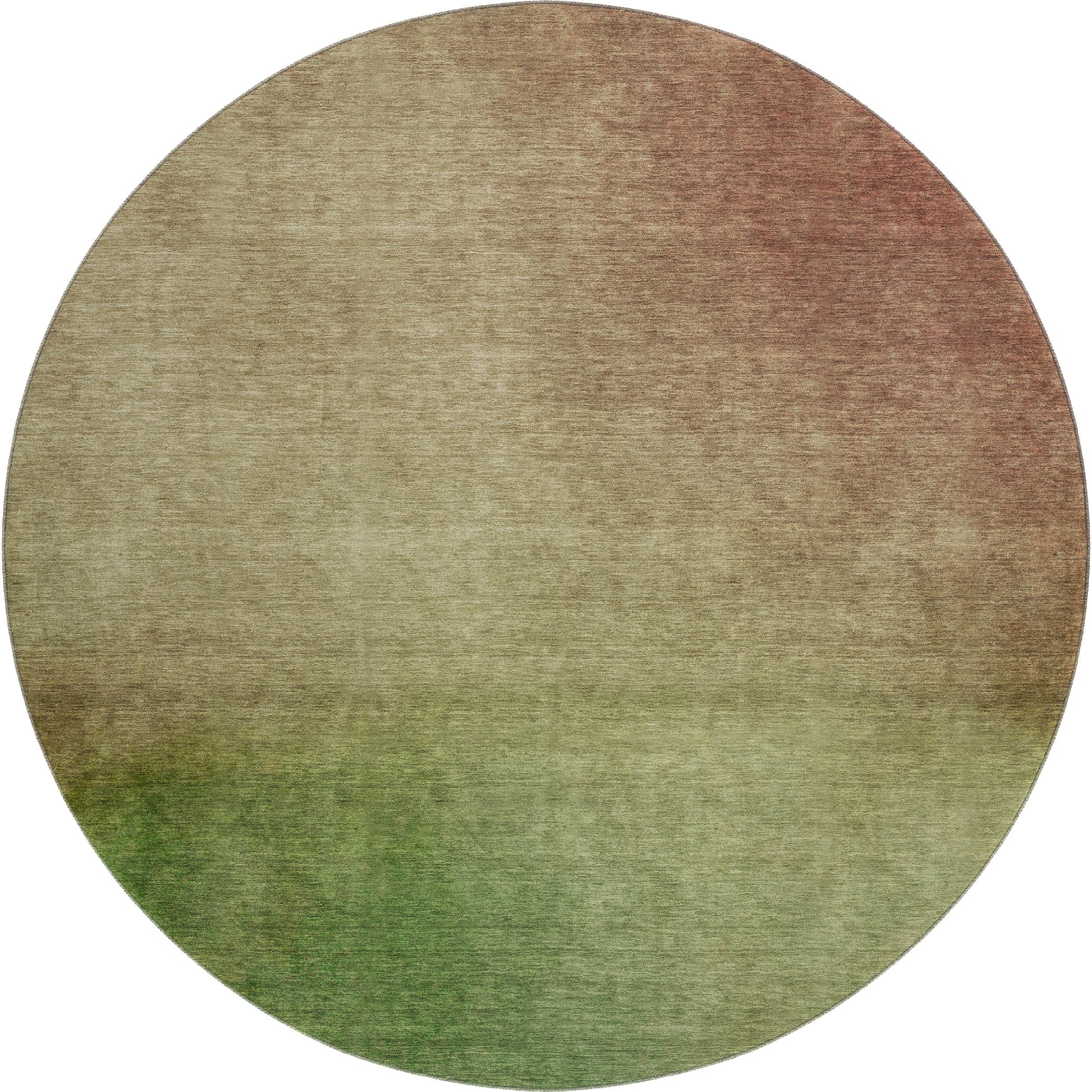 Mdina Machine Washable Transitional Blush Pink Rug 8' x 8' #shape_Round