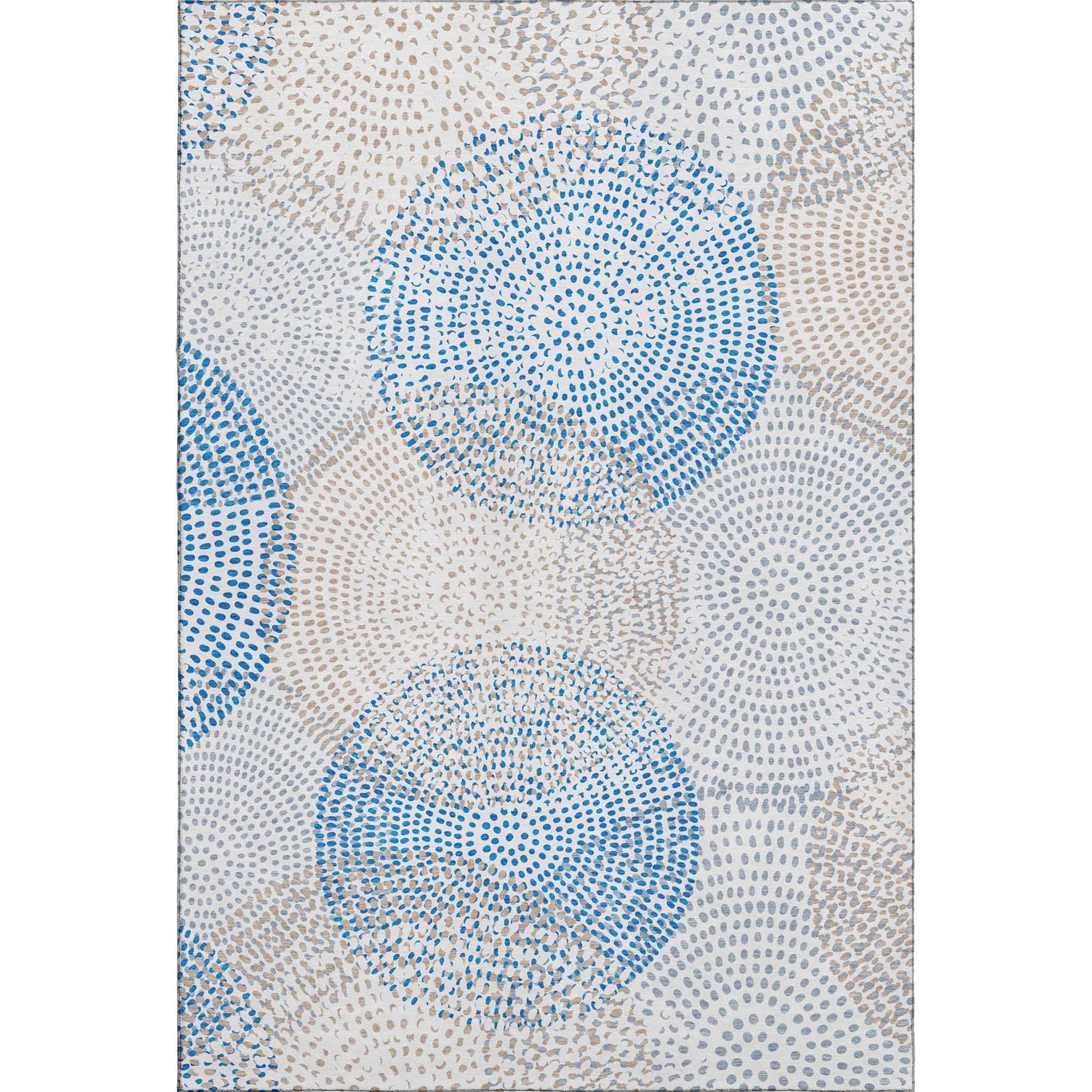 Salzburg Machine Washable Transitional Ivory Rug 2'6" x 3'10" #shape_Rectangle