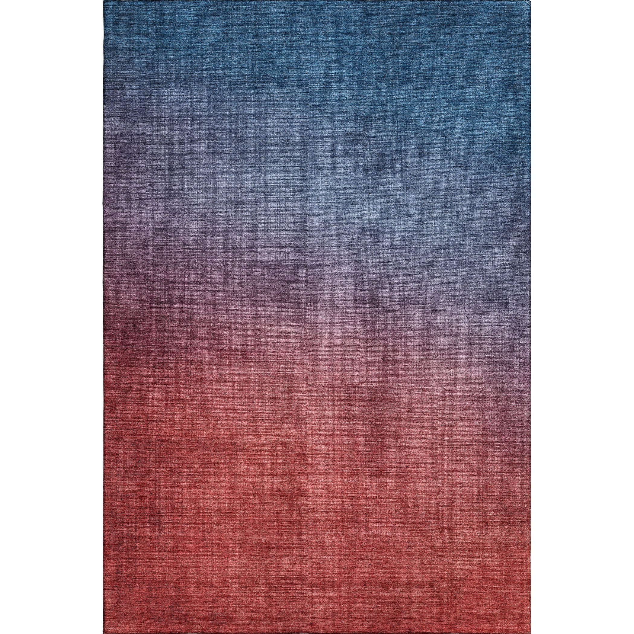 Split Machine Washable Transitional Navy Blue Rug 2'6" x 3'10" #shape_Rectangle