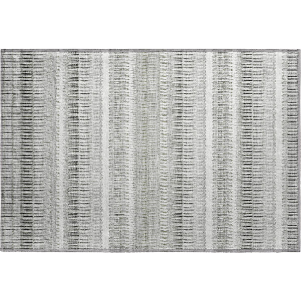 Lucerne Machine Washable Transitional Ivory Rug 1'8" x 2'6"