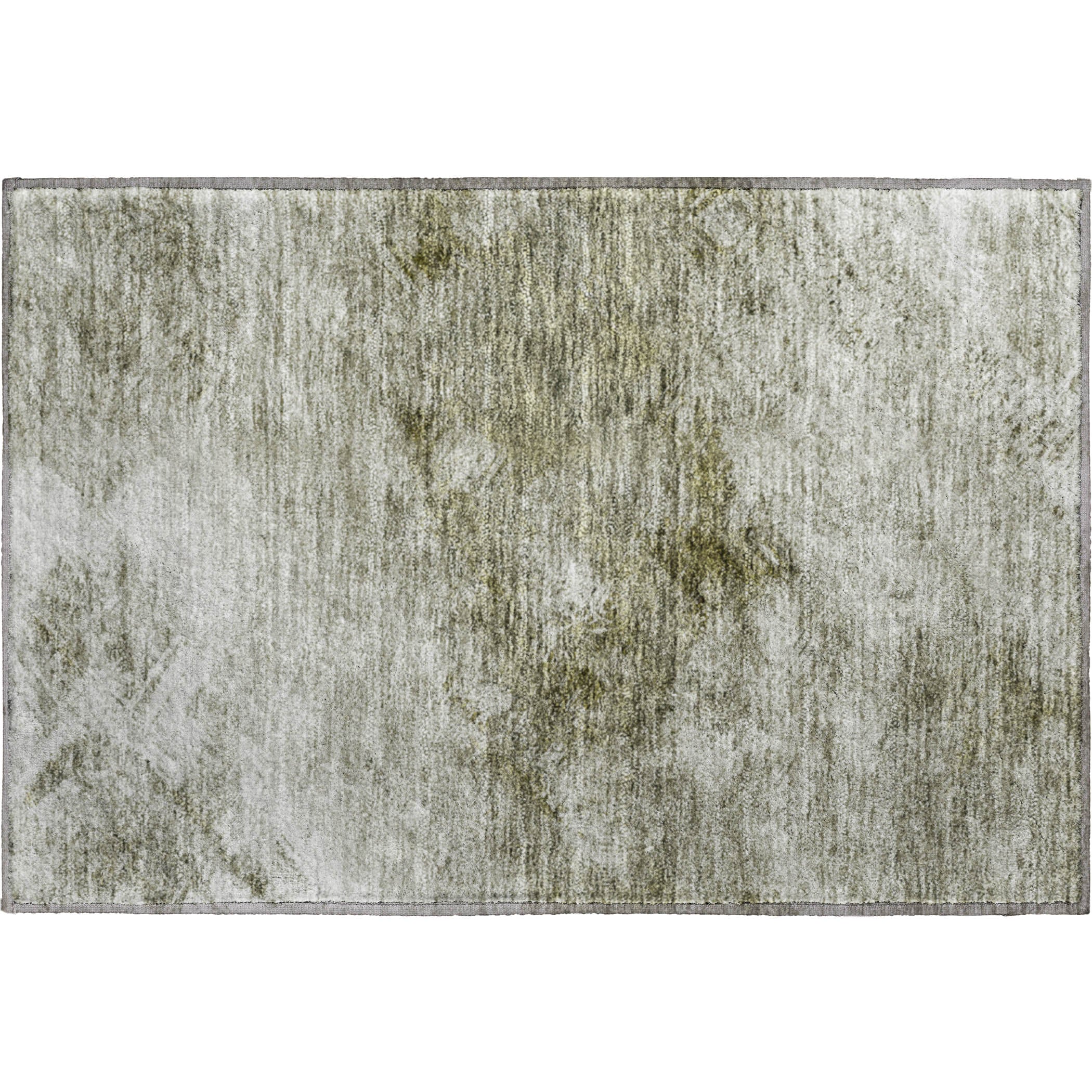 Kyoto Machine Washable Transitional Taupe Brown Rug 1'8" x 2'6" #shape_Rectangle