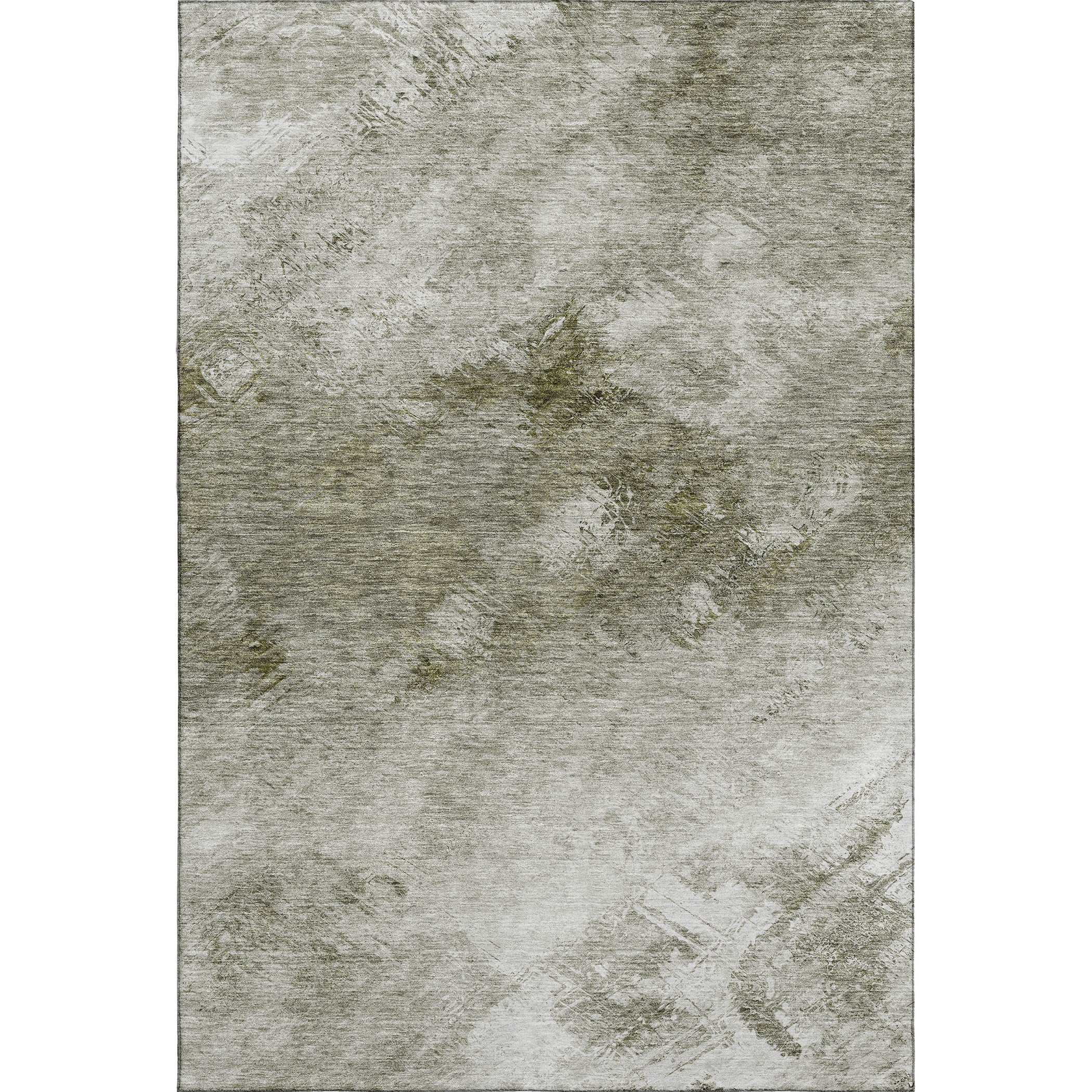 Kyoto Machine Washable Transitional Taupe Brown Rug 2'6" x 3'10" #shape_Rectangle