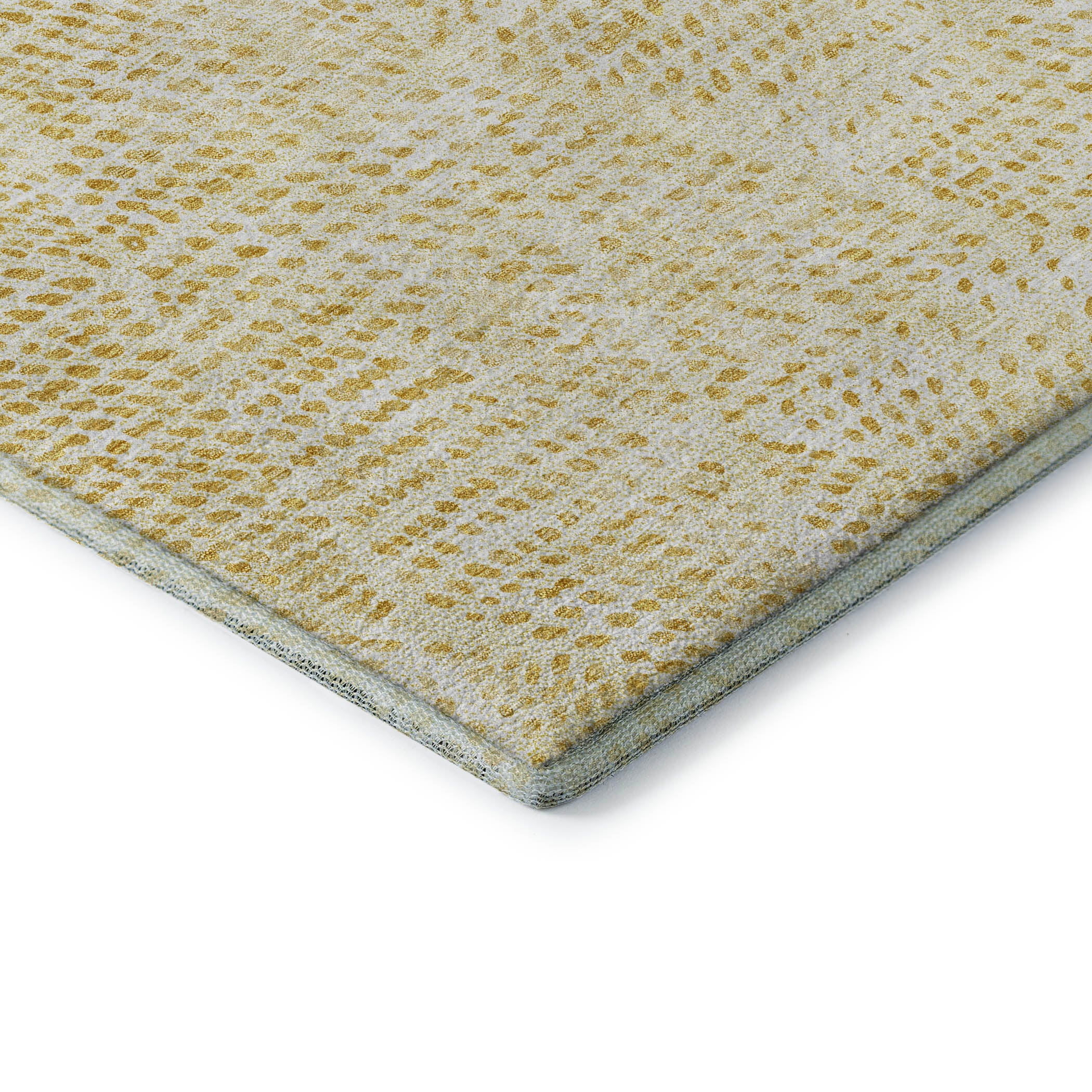 Bern Machine Washable Transitional Wheat Gold Rug 1'8" x 2'6" #shape_Rectangle