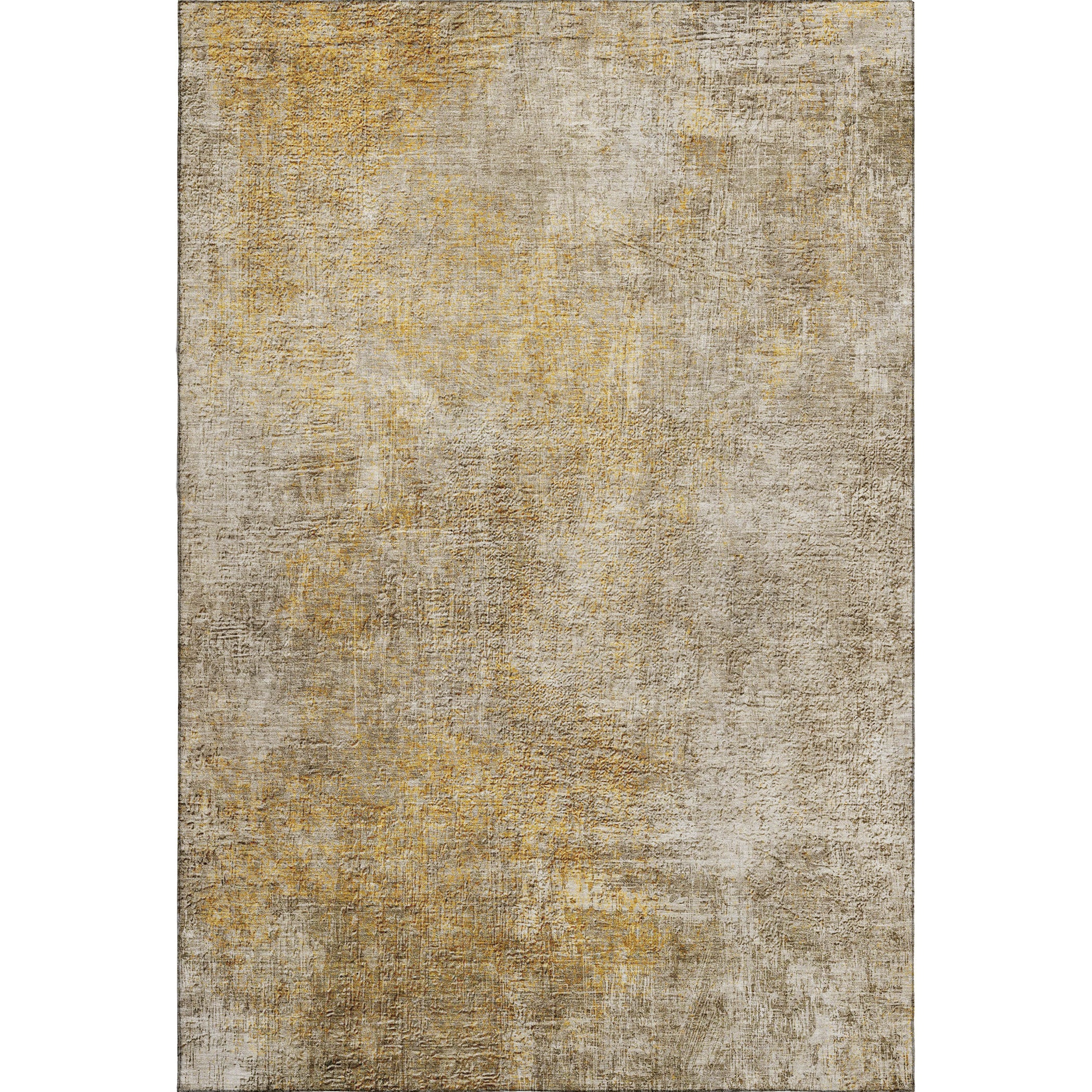 Budapest Machine Washable Transitional Beige Brown Rug 2'6" x 3'10" #shape_Rectangle
