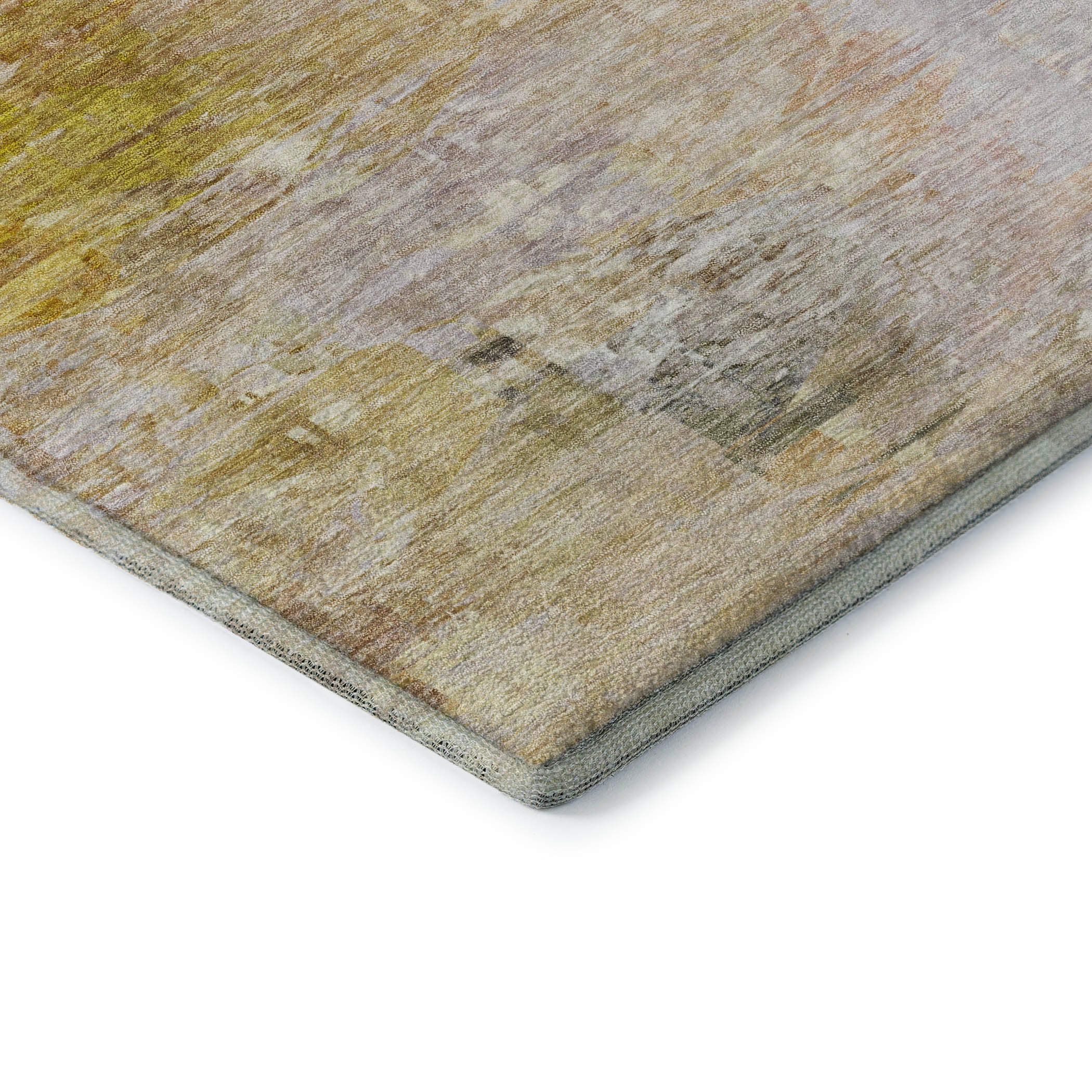 Santorini Machine Washable Transitional Paprika Orange Rug 1'8" x 2'6" #shape_Rectangle