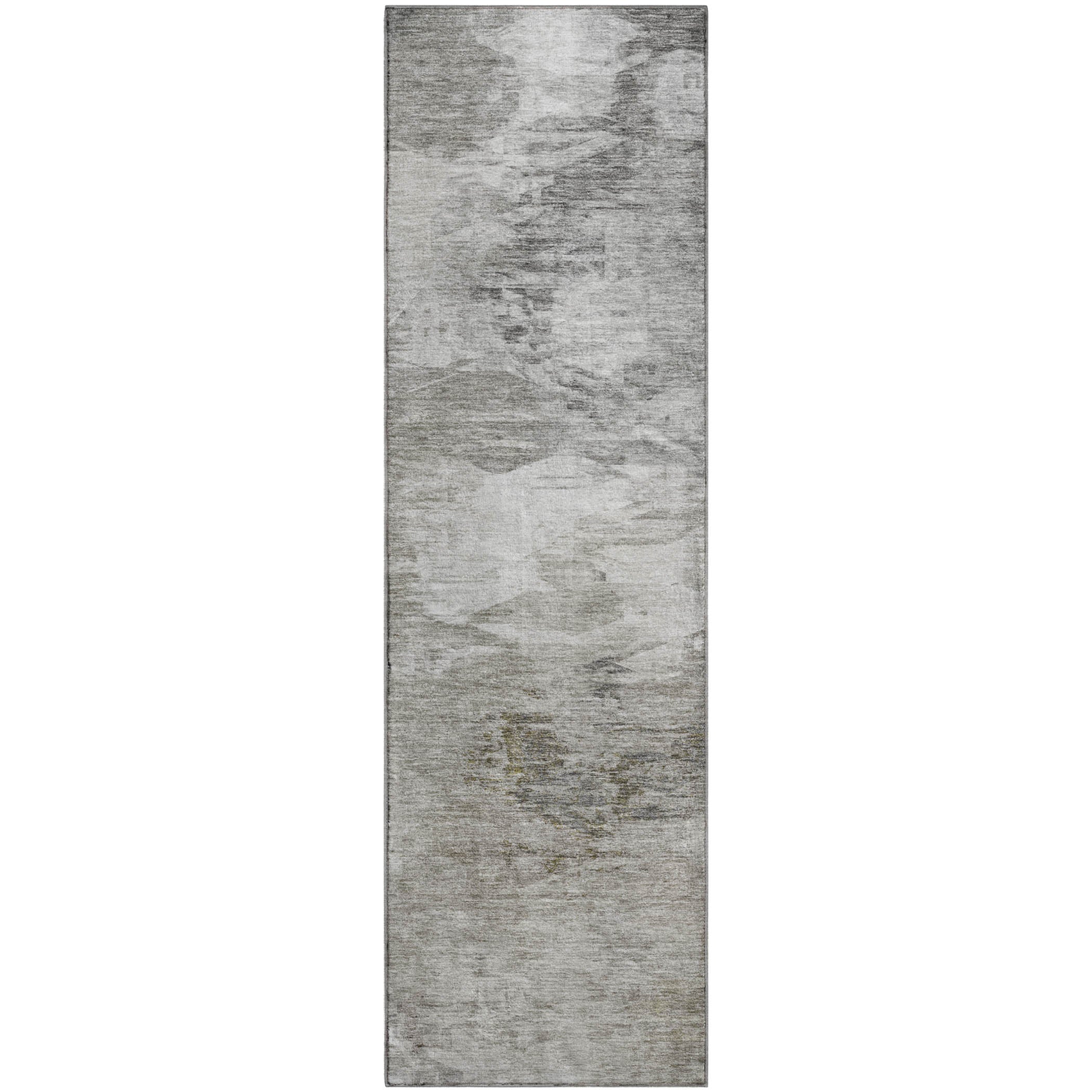 Sarajevo Machine Washable Transitional Beige Brown Rug 2'3" x 7'6" #shape_Runner