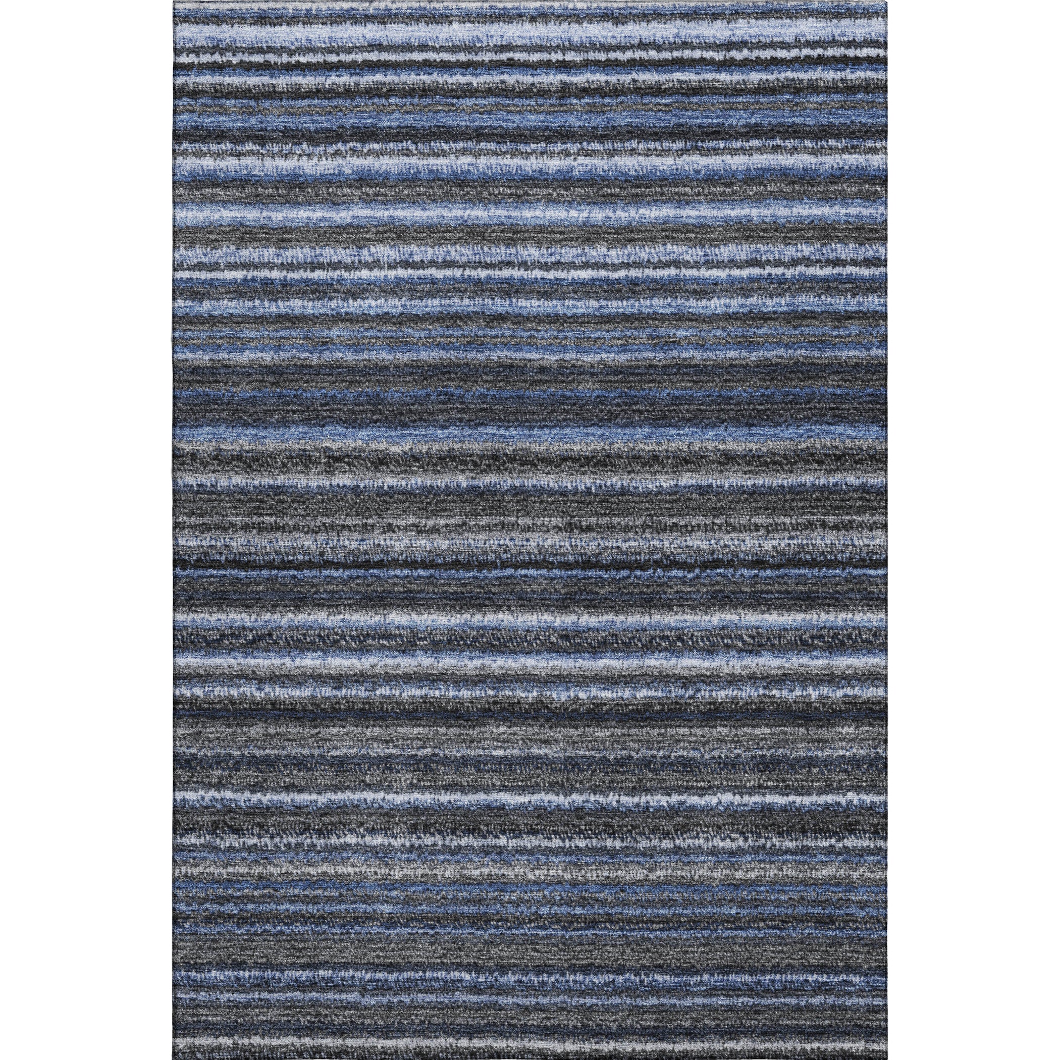Zanzibar Machine Washable Transitional Blue Rug 2'6" x 3'10" #shape_Rectangle