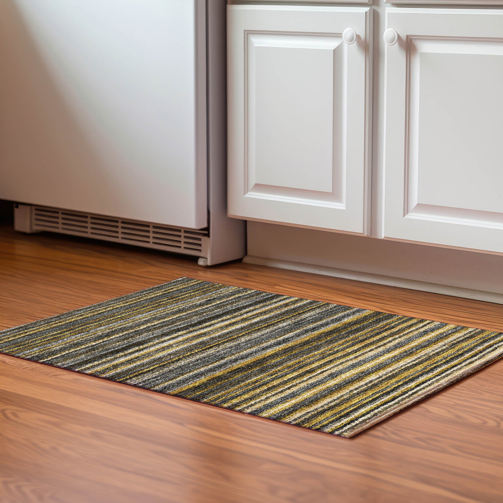 Zanzibar Machine Washable Transitional Gold Rug 1'8" x 2'6" #shape_Rectangle