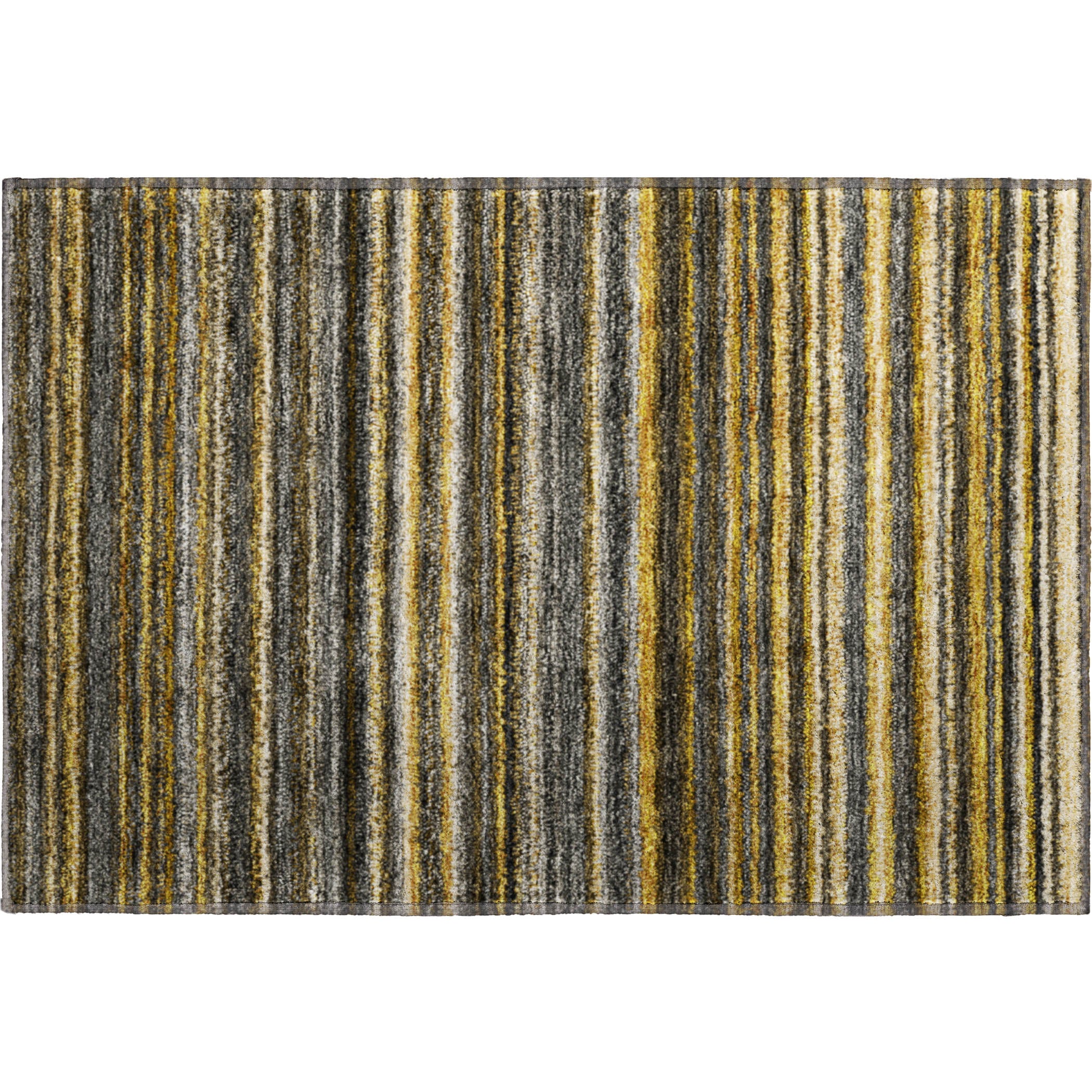Zanzibar Machine Washable Transitional Gold Rug 1'8" x 2'6" #shape_Rectangle