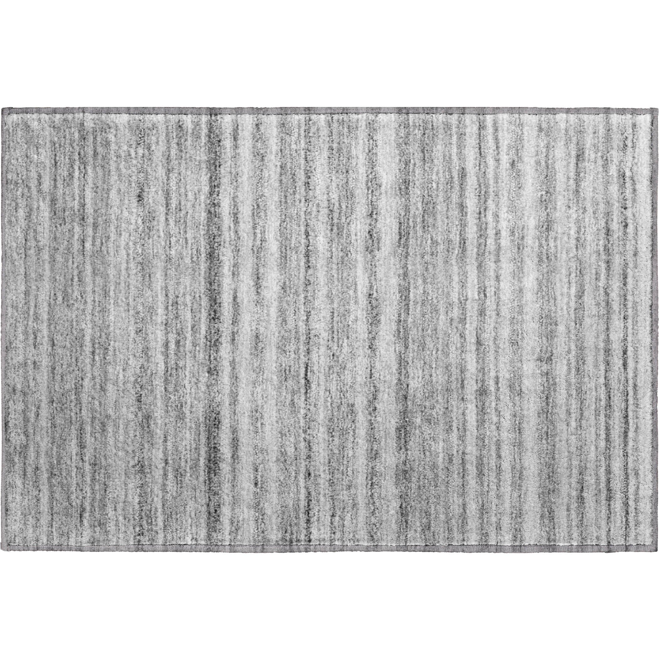 Zanzibar Machine Washable Transitional Gray Rug 1'8" x 2'6" #shape_Rectangle