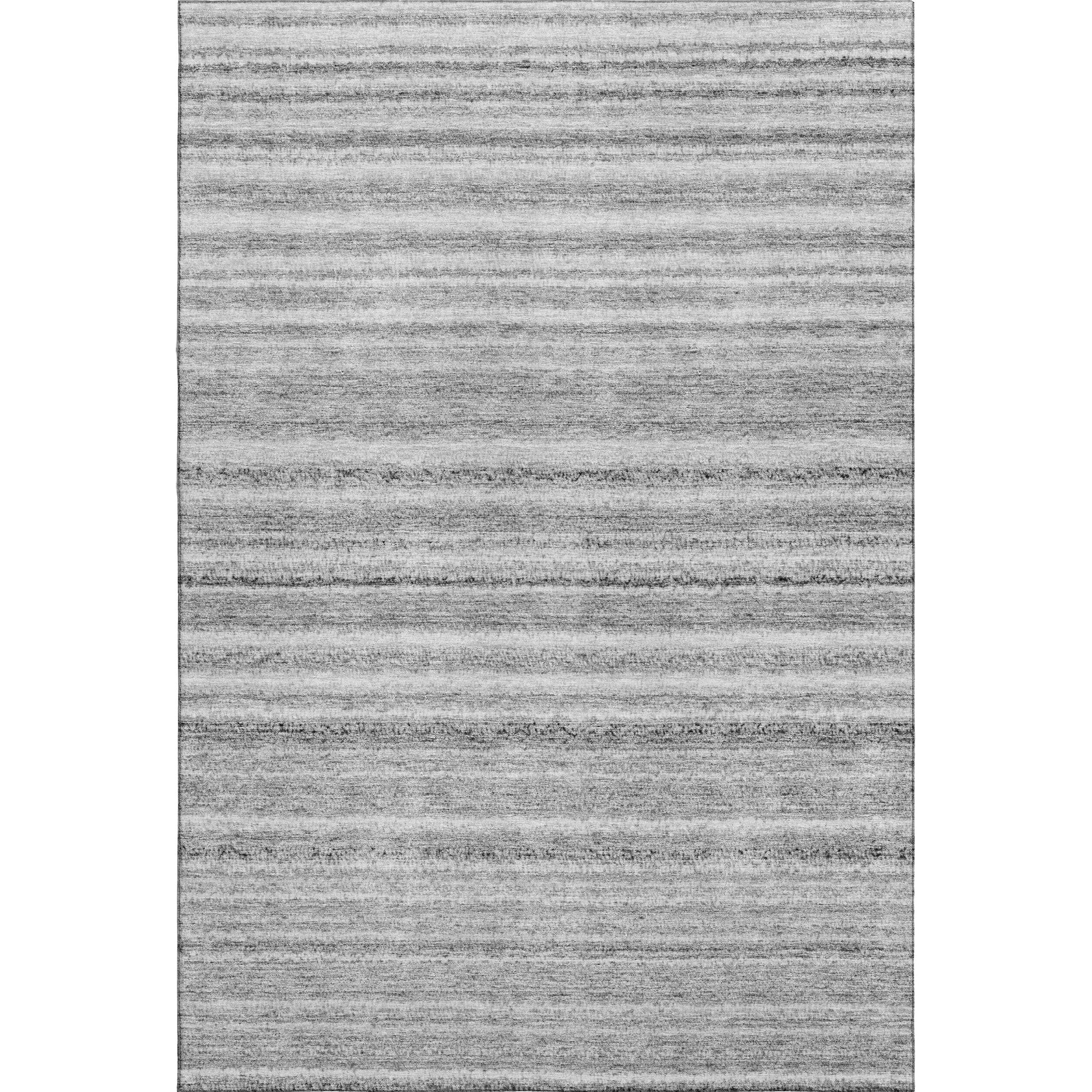 Zanzibar Machine Washable Transitional Gray Rug 2'6" x 3'10" #shape_Rectangle