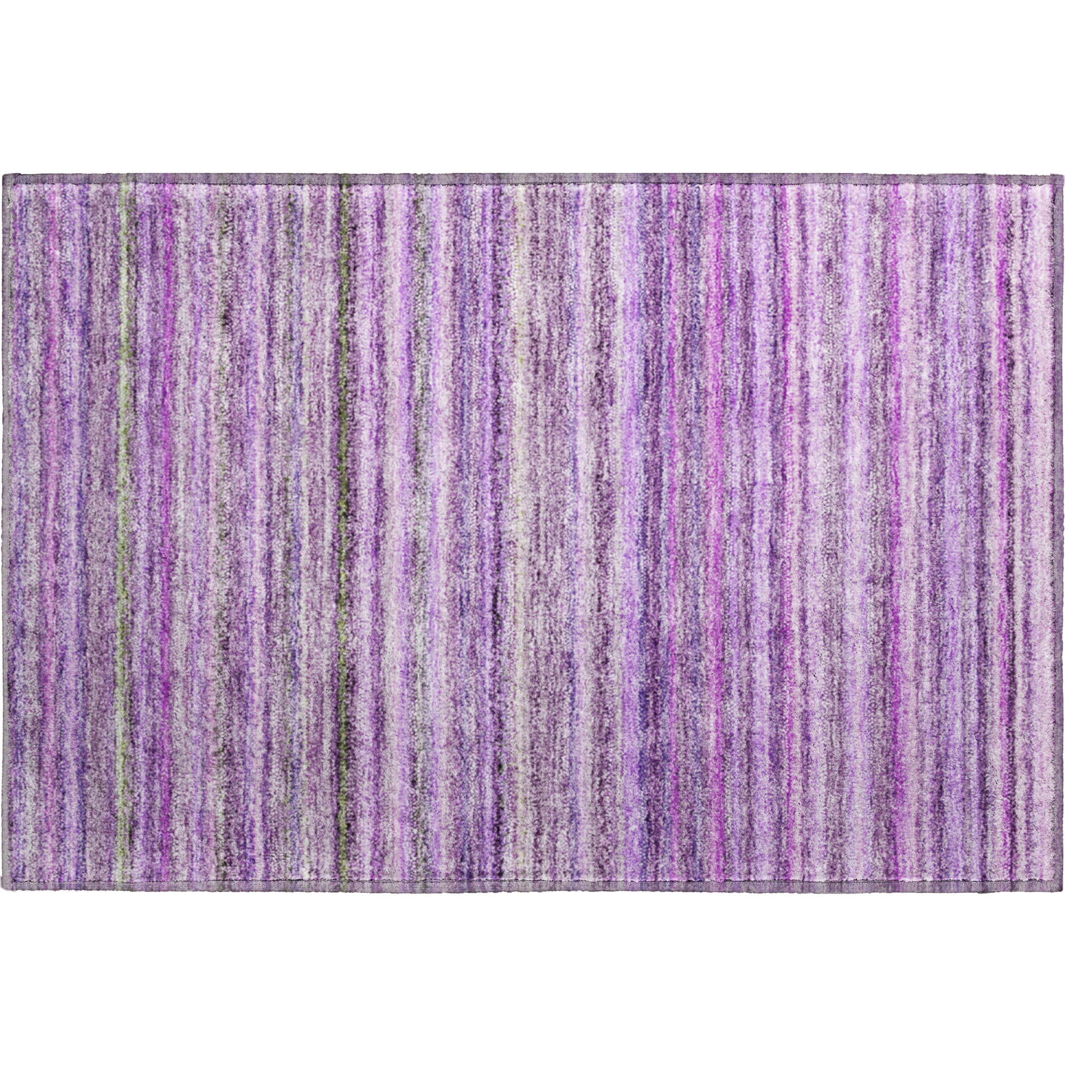 Zanzibar Machine Washable Transitional Purple Rug 1'8" x 2'6" #shape_Rectangle