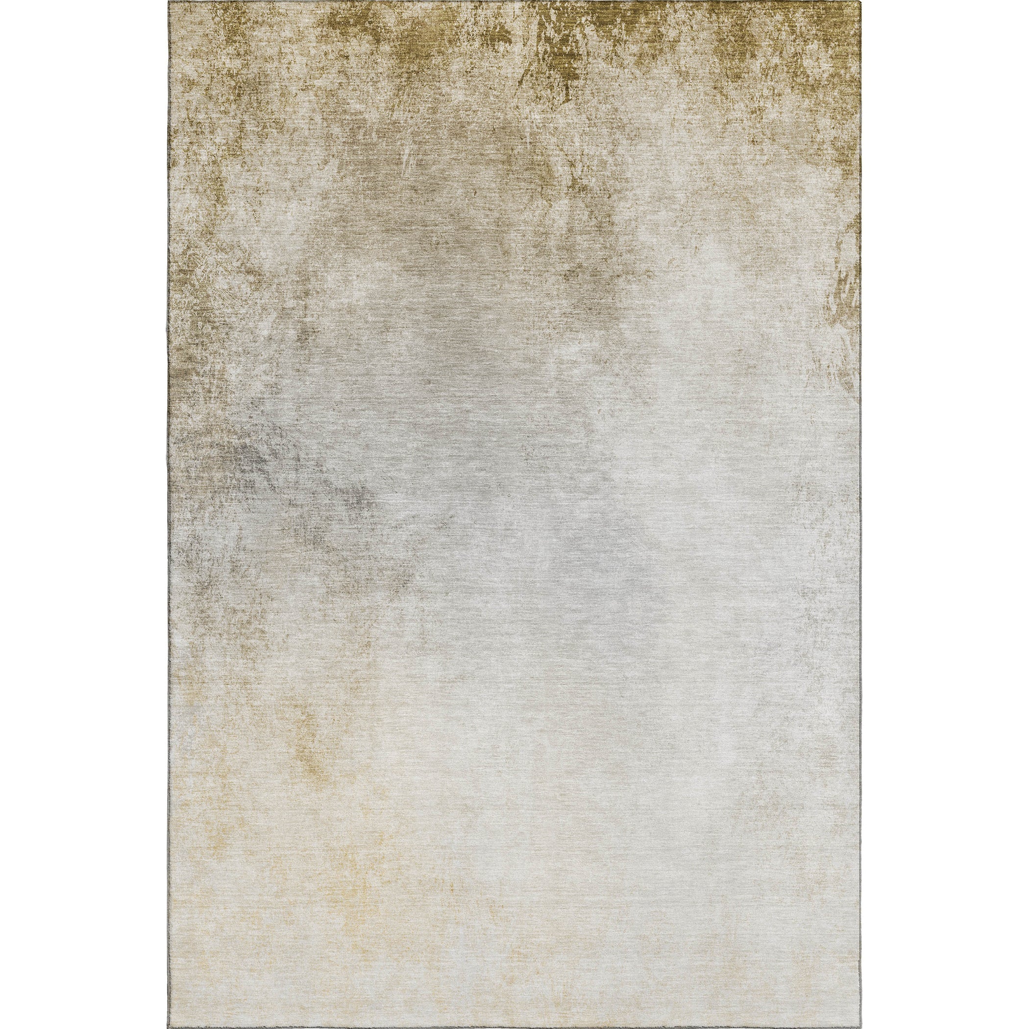 Queenstown Machine Washable Transitional Taupe Brown Rug 2'6" x 3'10" #shape_Rectangle
