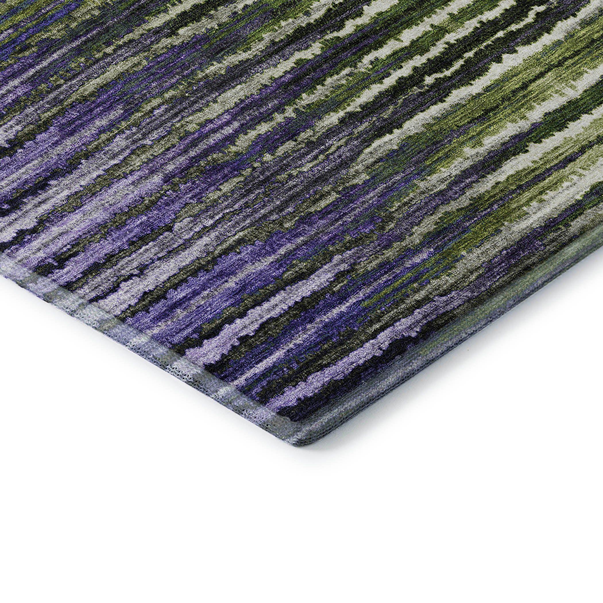 Antigua Machine Washable Traditional Purple Rug 1'8" x 2'6" #shape_Rectangle