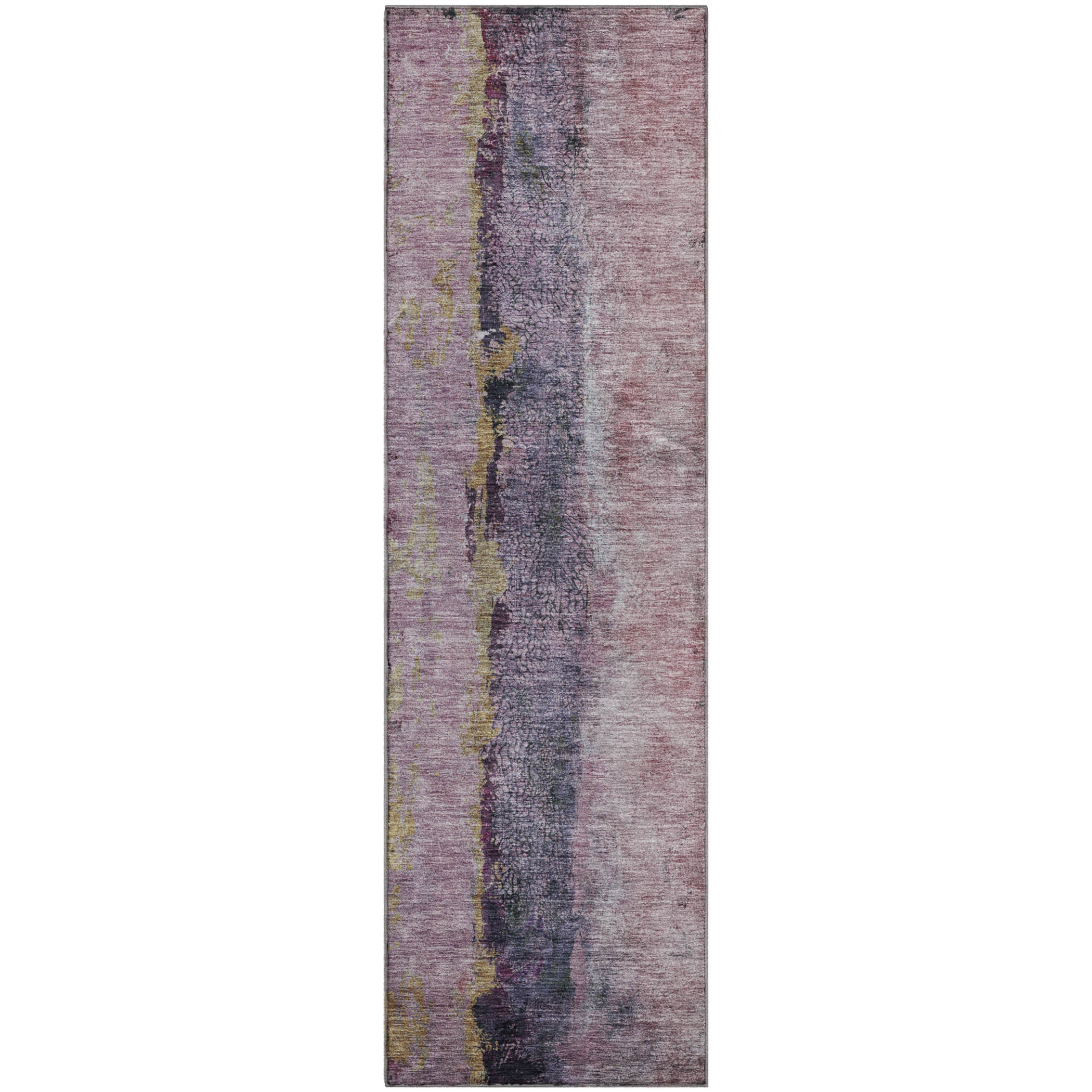 Luang Prabang Machine Washable Transitional Blush Pink Rug 2'3" x 7'6" #shape_Runner
