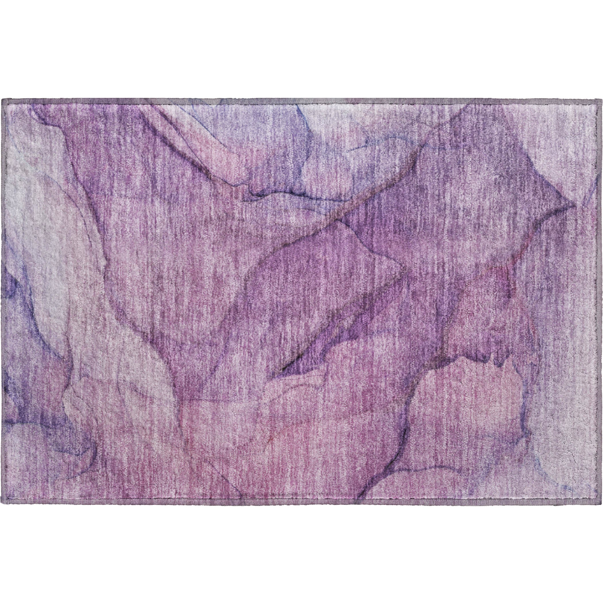 Bogota Machine Washable Transitional Purple Rug 1'8" x 2'6" #shape_Rectangle