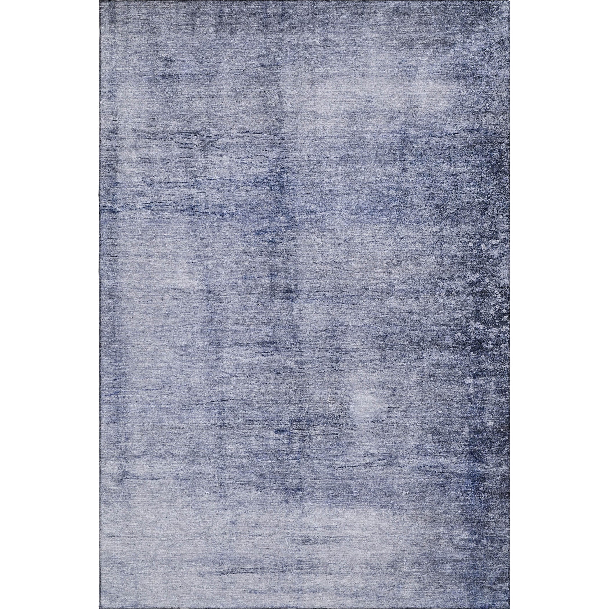 Hoi An Machine Washable Transitional Navy Blue Rug 2'6" x 3'10" #shape_Rectangle