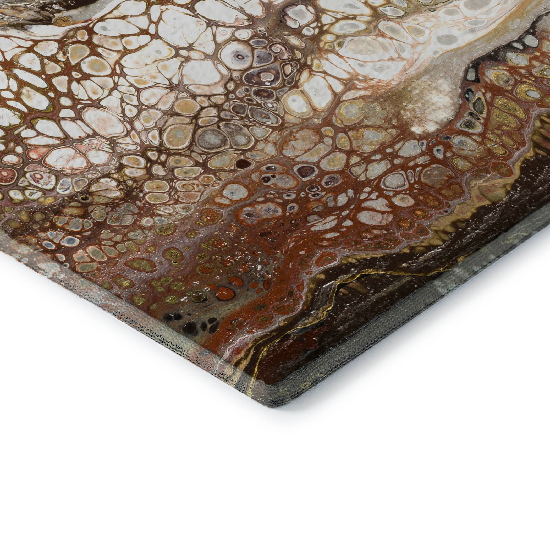 Salzburg Machine Washable Contemporary Riverbed Brown Rug 1'8" x 2'6" #shape_Rectangle