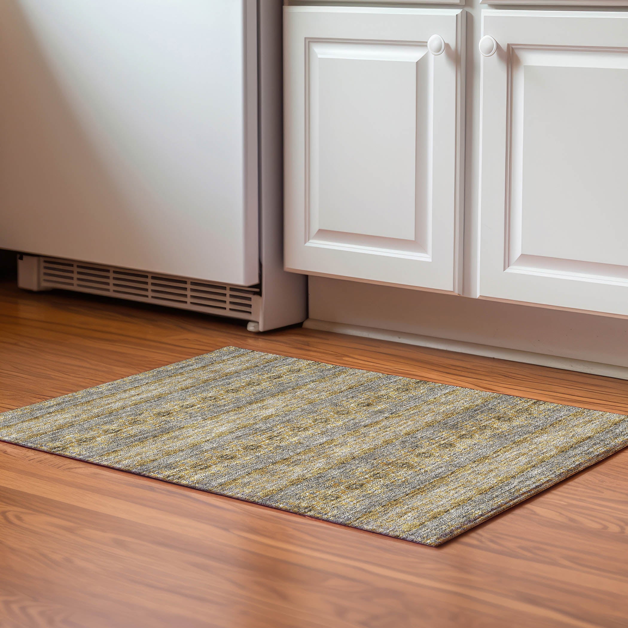 Marrakech Machine Washable Transitional Gold Rug 1'8" x 2'6" #shape_Rectangle