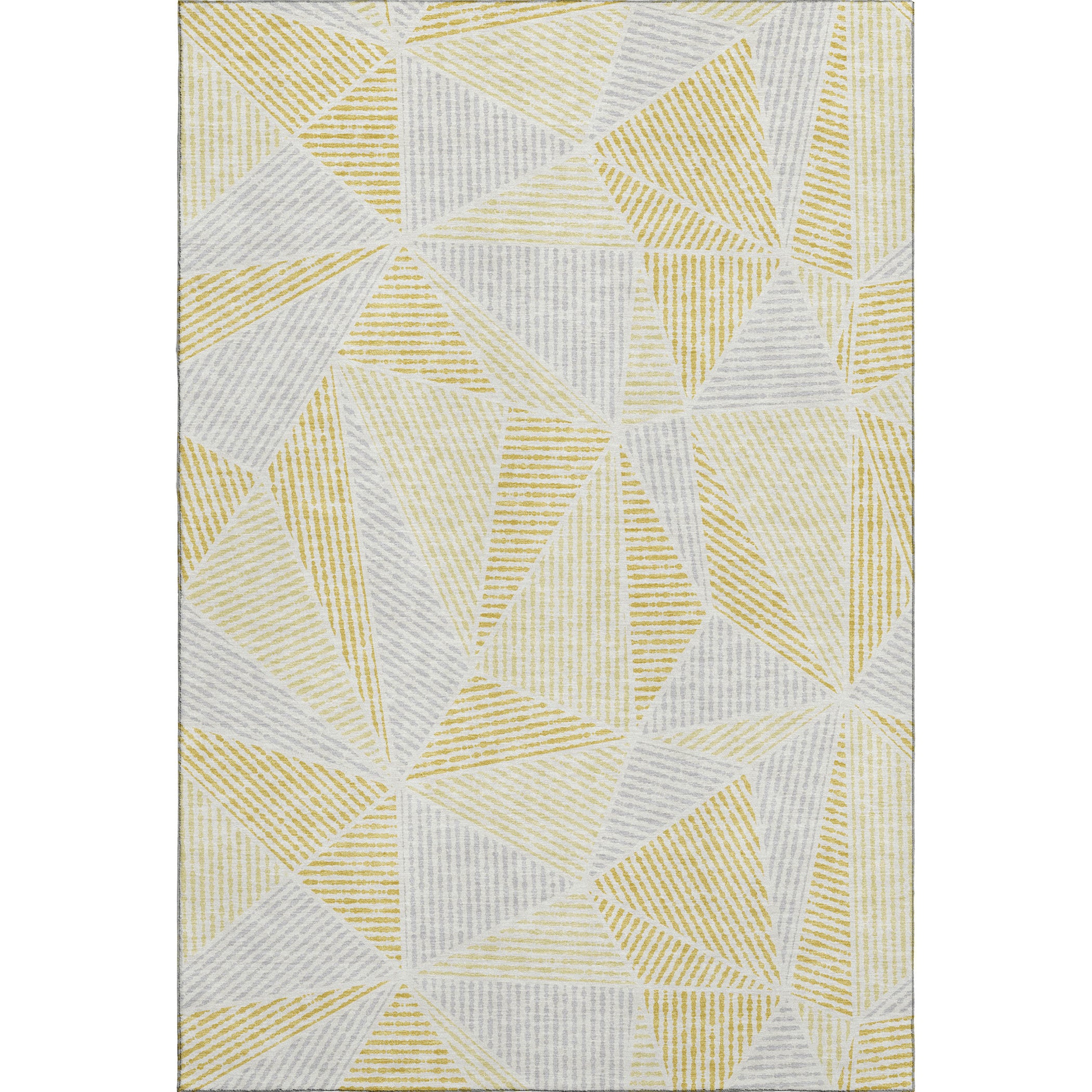 Valletta Machine Washable Transitional Gold Rug 2'6" x 3'10" #shape_Rectangle