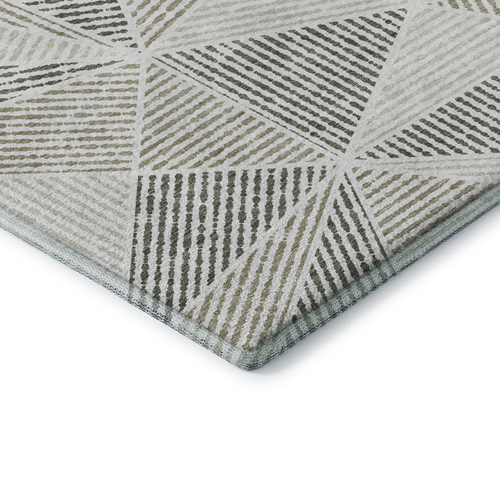 Valletta Machine Washable Transitional Taupe Brown Rug 1'8" x 2'6" #shape_Rectangle