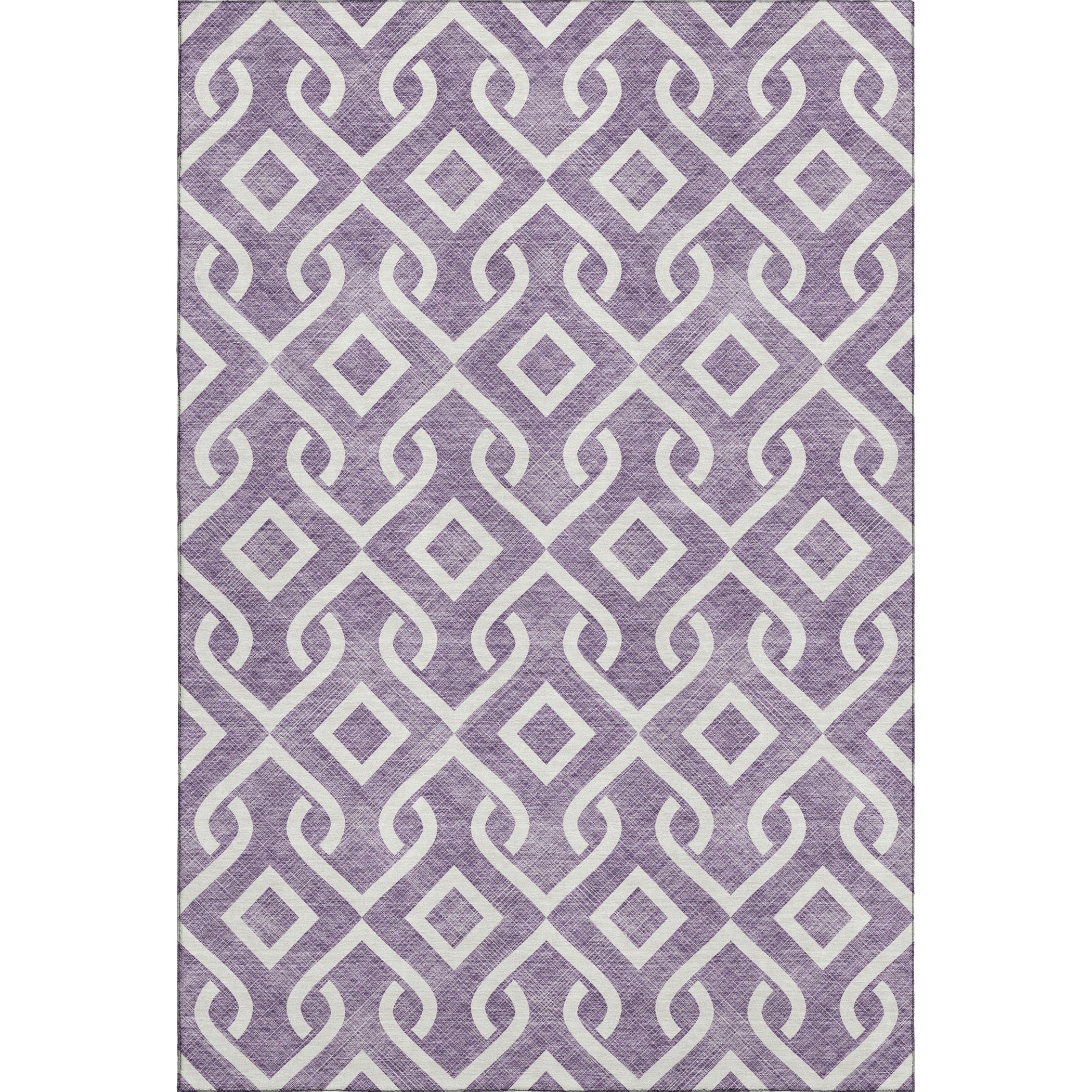 Mostar Machine Washable Transitional Purple Rug 2'6" x 3'10" #shape_Rectangle