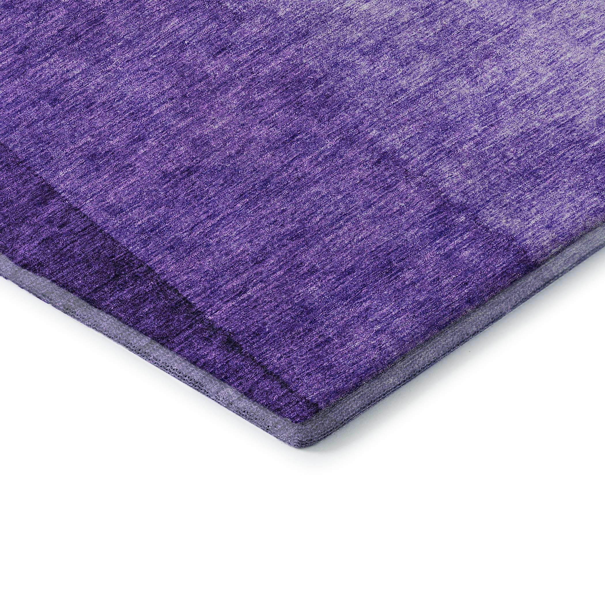 Lucerne Machine Washable Transitional Purple Rug 1'8" x 2'6" #shape_Rectangle